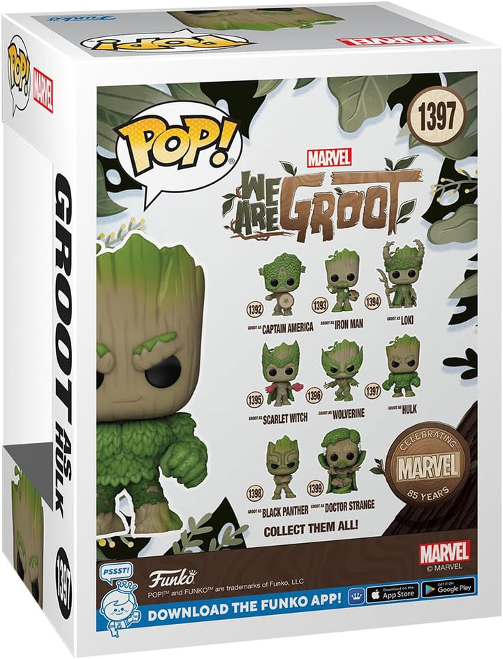 Funko Pop! Marvel We Are Groot - Hulk Vinyl Figure (Model Number: 12345)