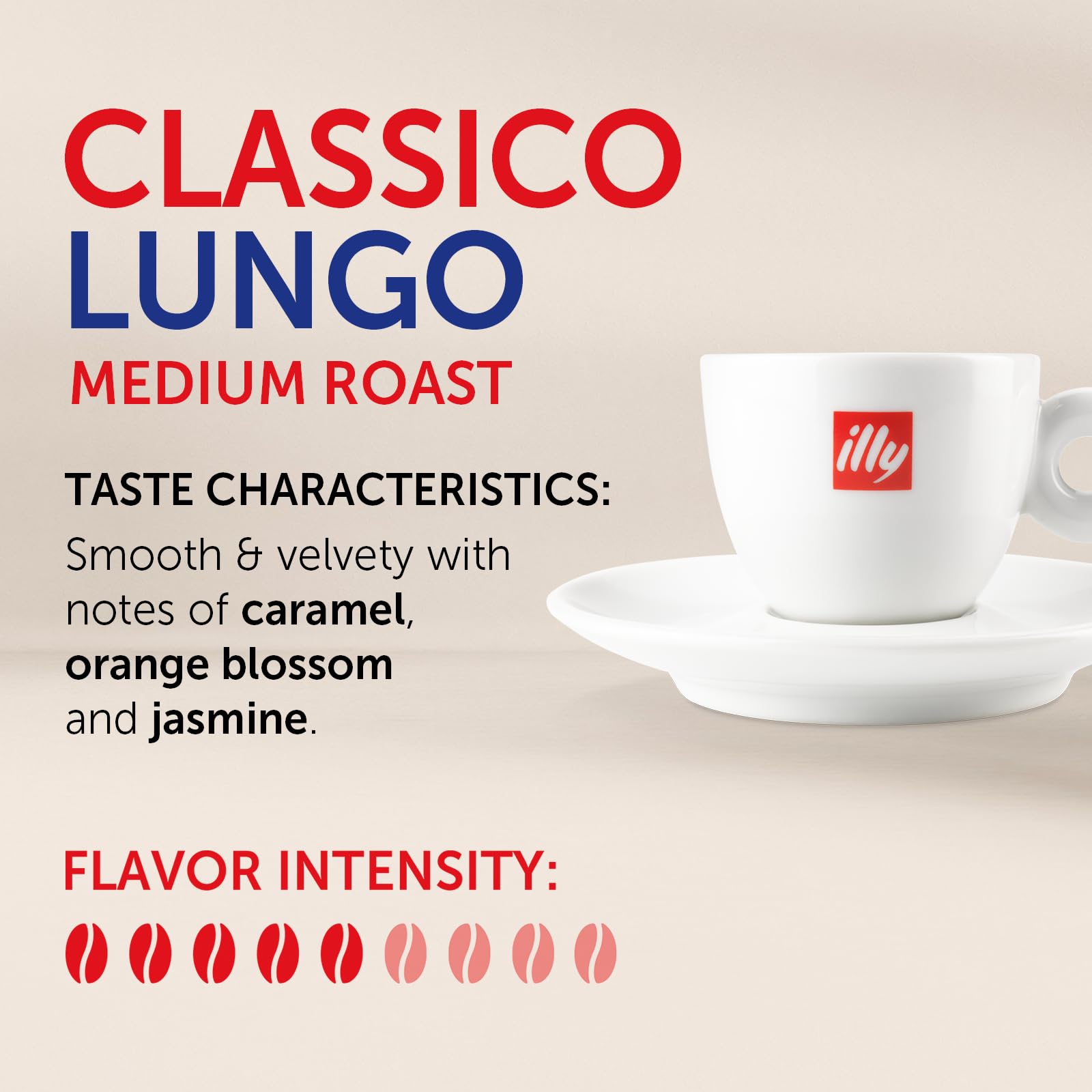 illy Coffee Nespresso Compatible Capsules, Lungo, Aluminium, 10 count