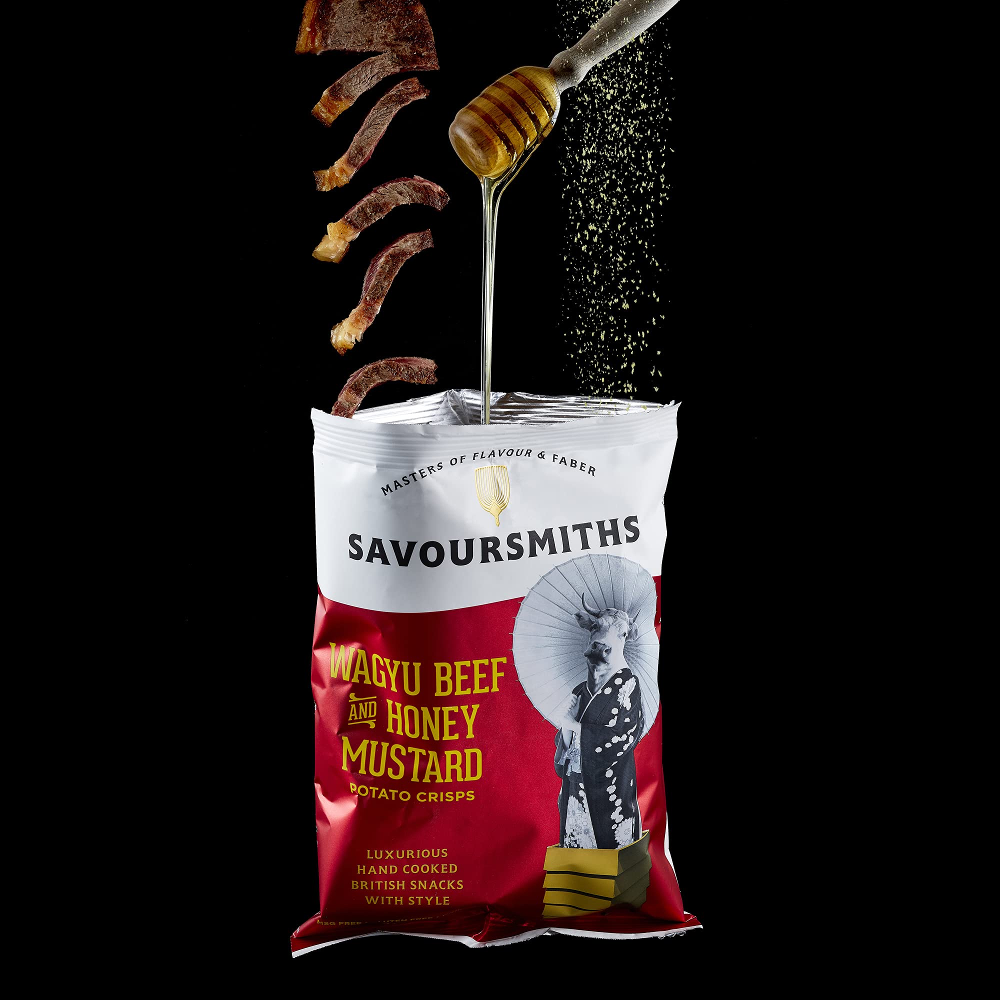 Savoursmiths Big 5 Flavours - 5 x 150g Luxury Hand-Cooked Crisps Multipack | Gluten Free | Natural Ingredients 8