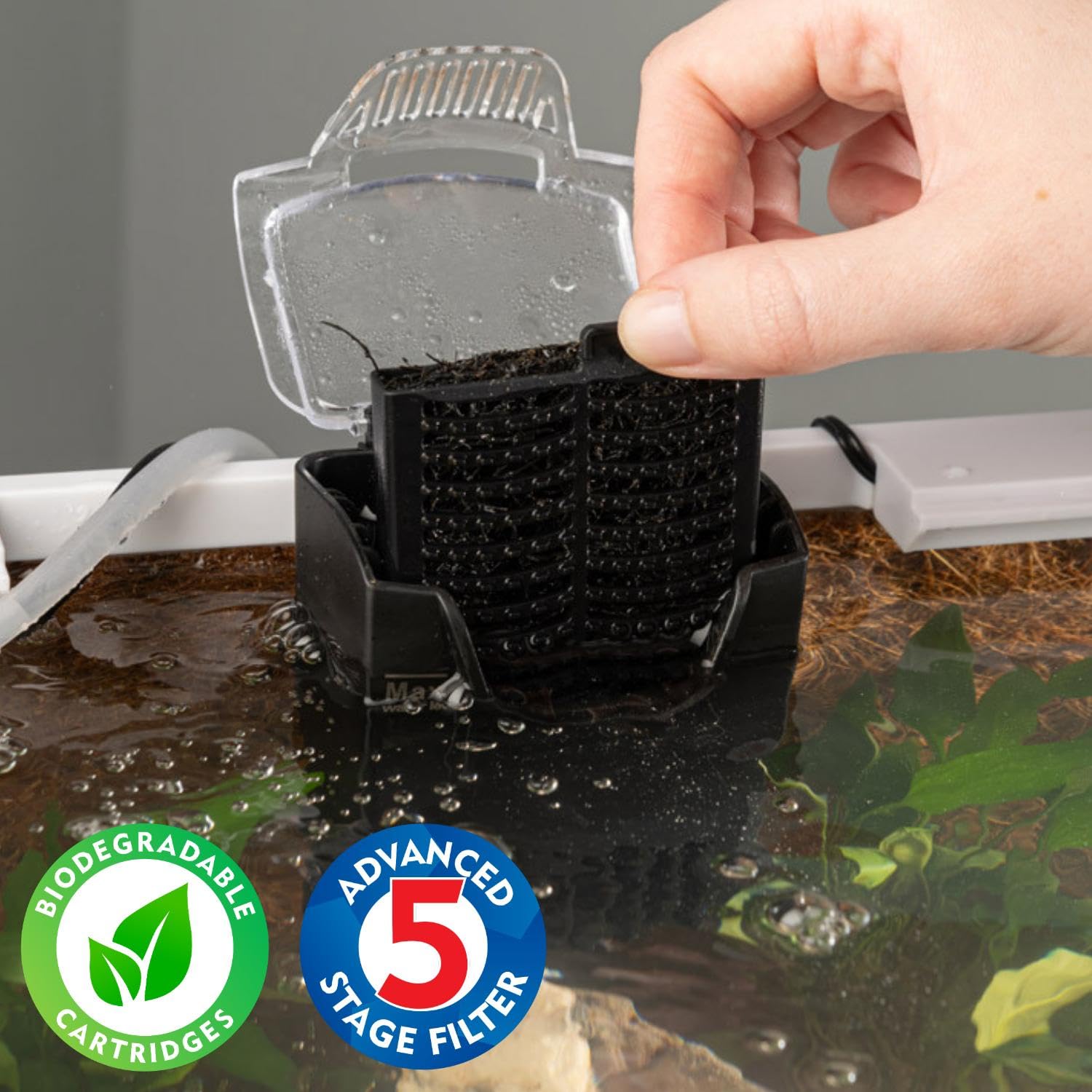 Interpet 3 Month Service Pack for CF Mini Filter | 3 Front & 3 Back Coir Tech Cartridges