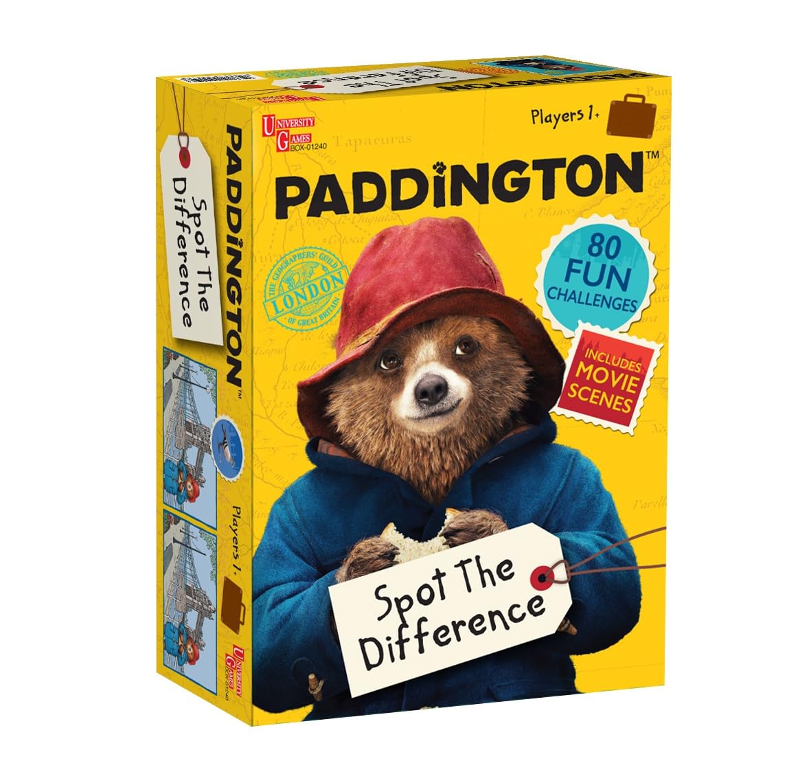 Paddington Bear Spot the Difference Game - 80 Challenges Board Game 5