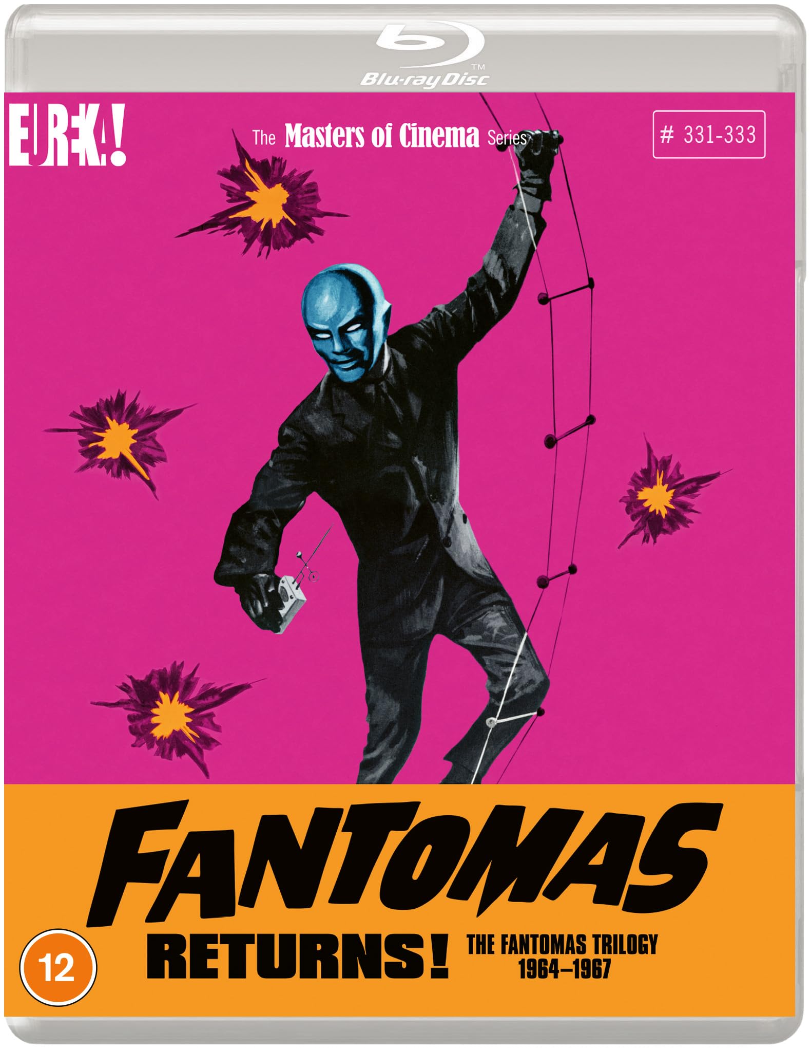 FANTOMAS RETURNS!: THE FANTOMAS TRILOGY, 1964–67 [Blu-ray] 1