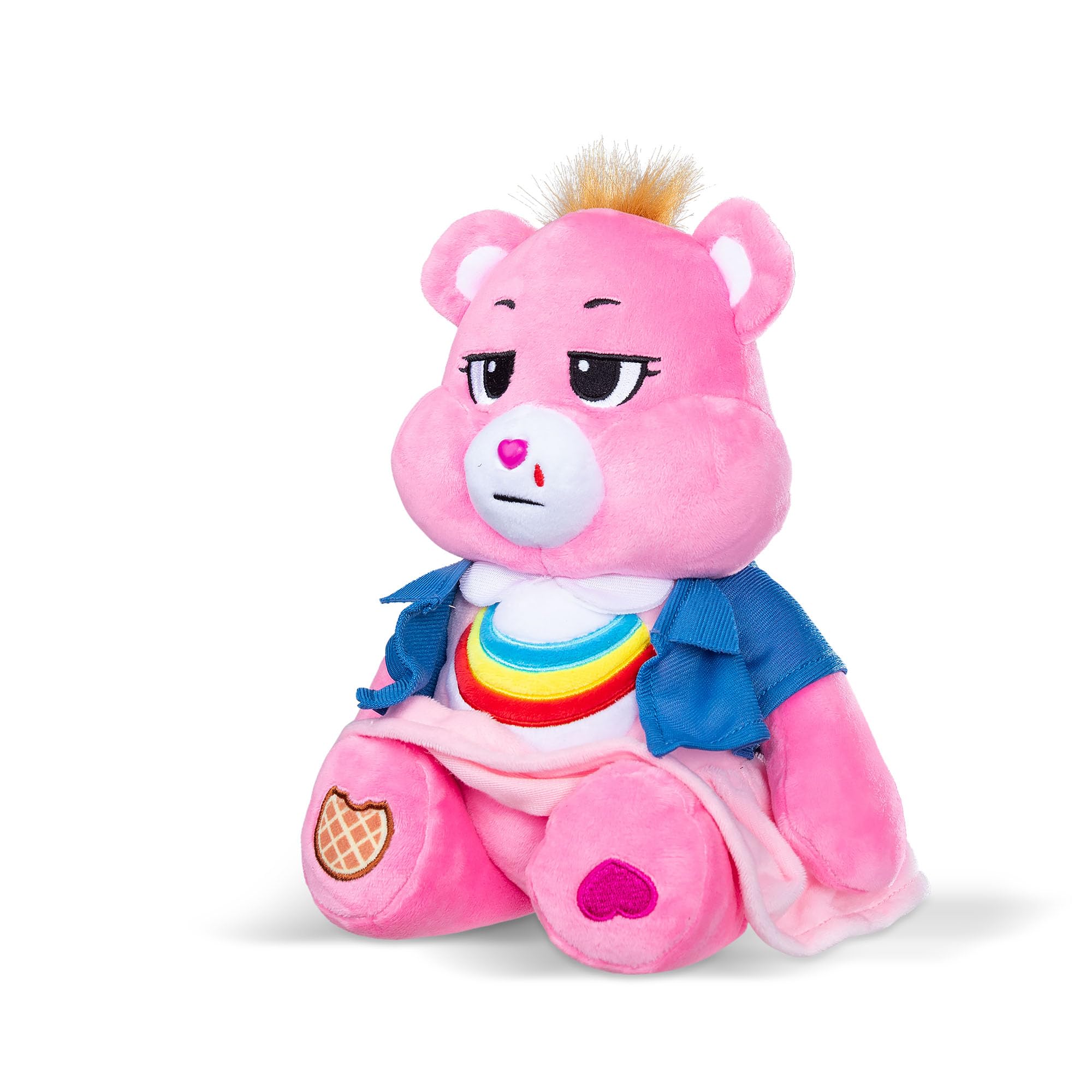 Care Bears Stranger Things 2-Pack Boxed Set - Cheer Bear (Eleven) & Grumpy Bear (Demogorgon) | 11.81in Plush 4