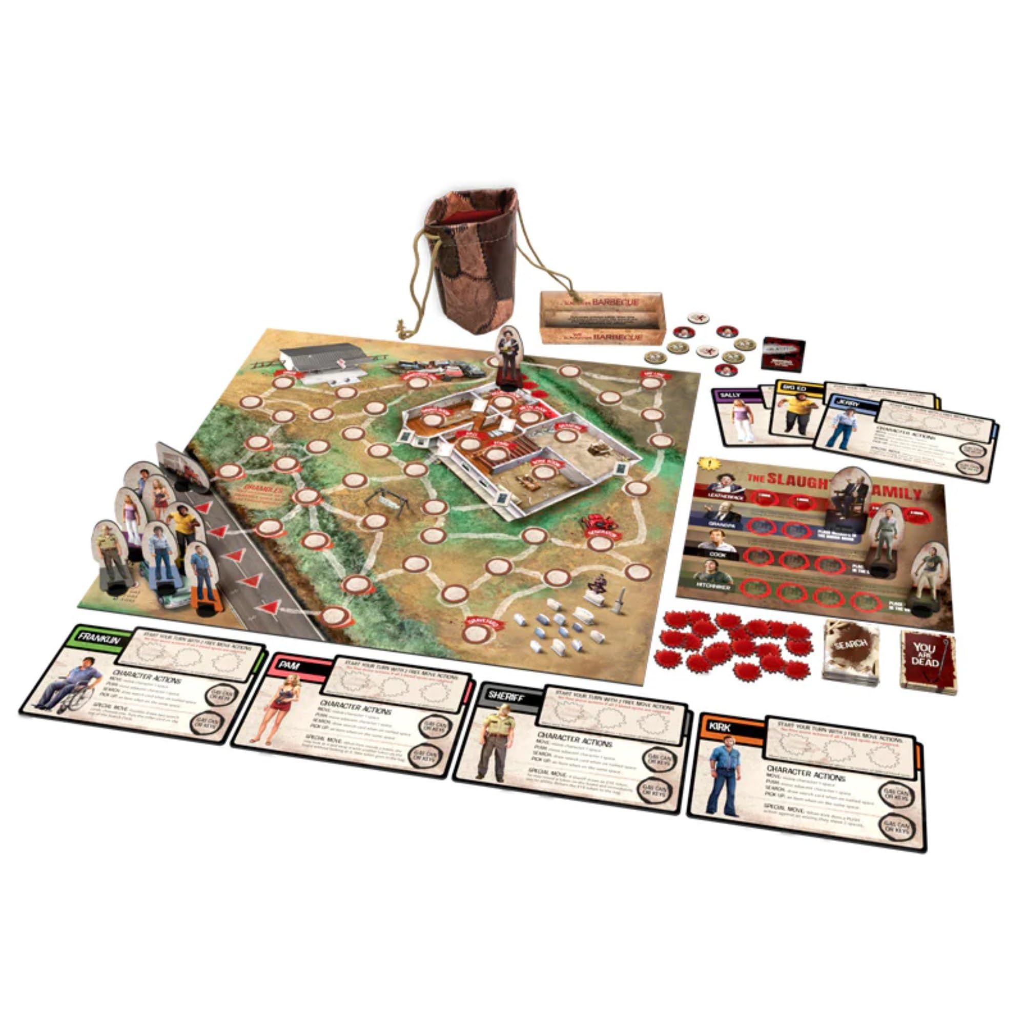 The Texas Chainsaw Massacre: Standard Edition Board Game | 1-4 Players | Ages 14+ 4