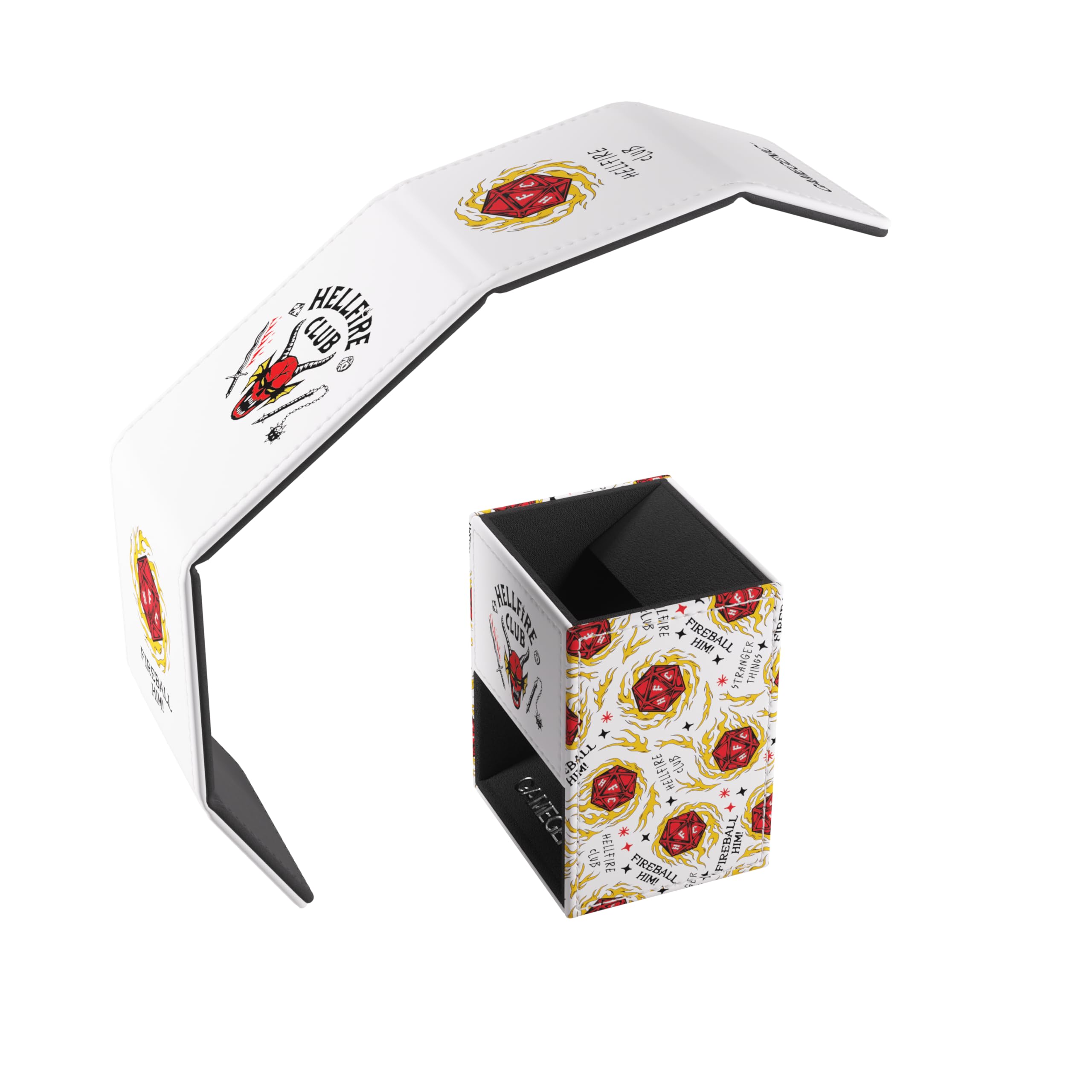 Gamegenic Stranger Things Hellfire Club Premium Dice Tower and Storage Cube