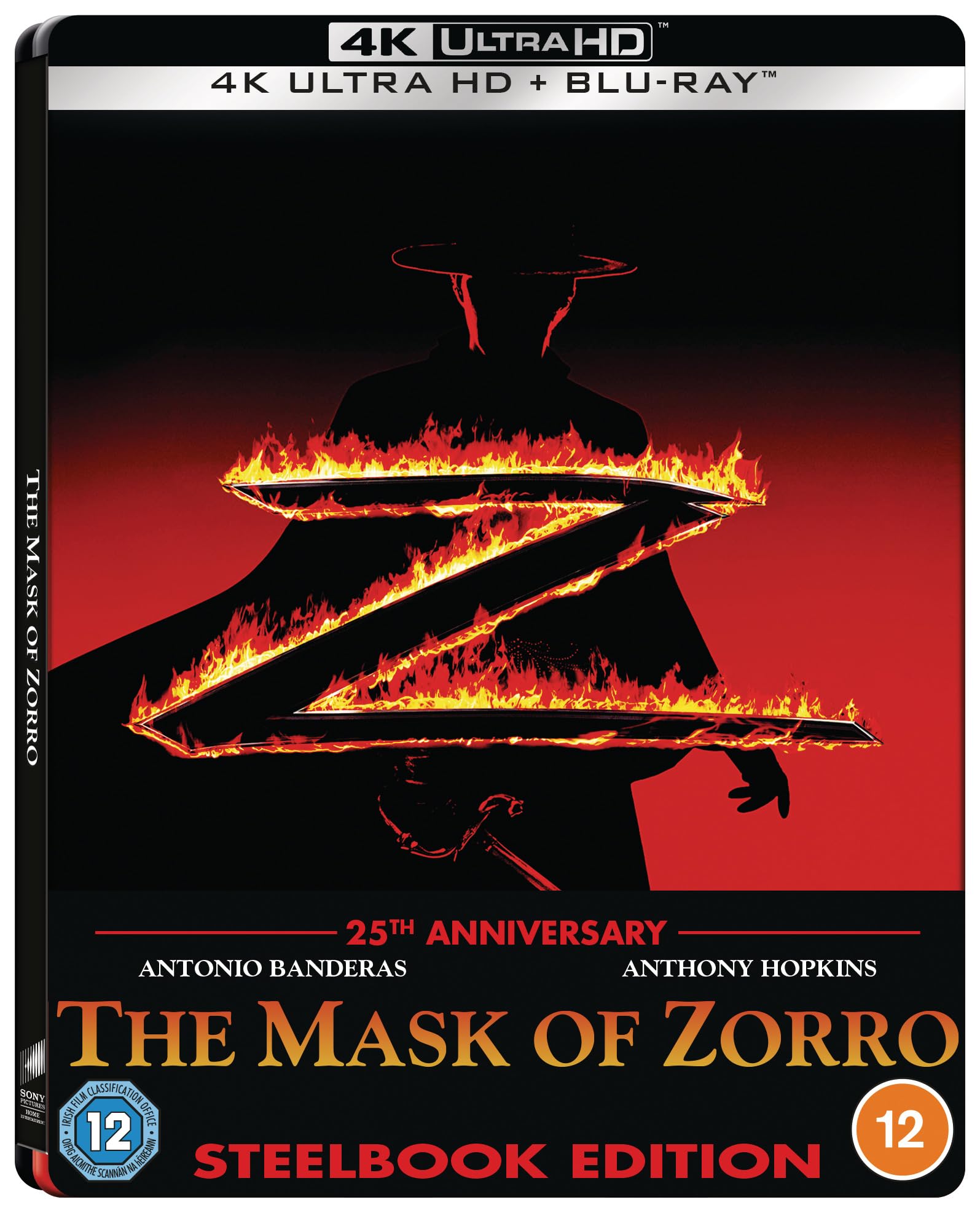 The Mask of Zorro [4K UHD Blu-ray SteelBook]