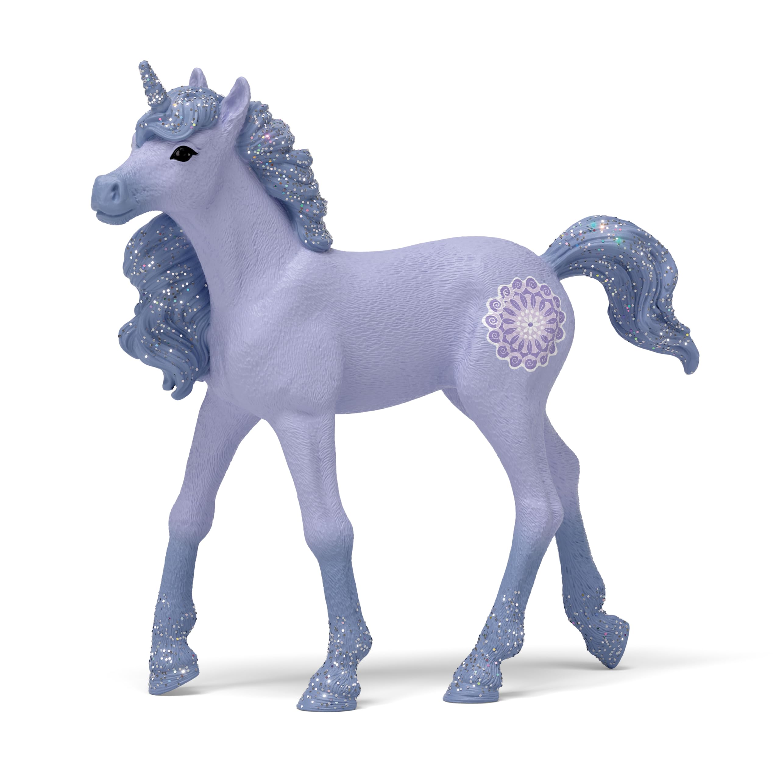 SCHLEICH Bayala Mandala Unicorn Foal - 4" Fantasy Horse Play Figure for Kids 9