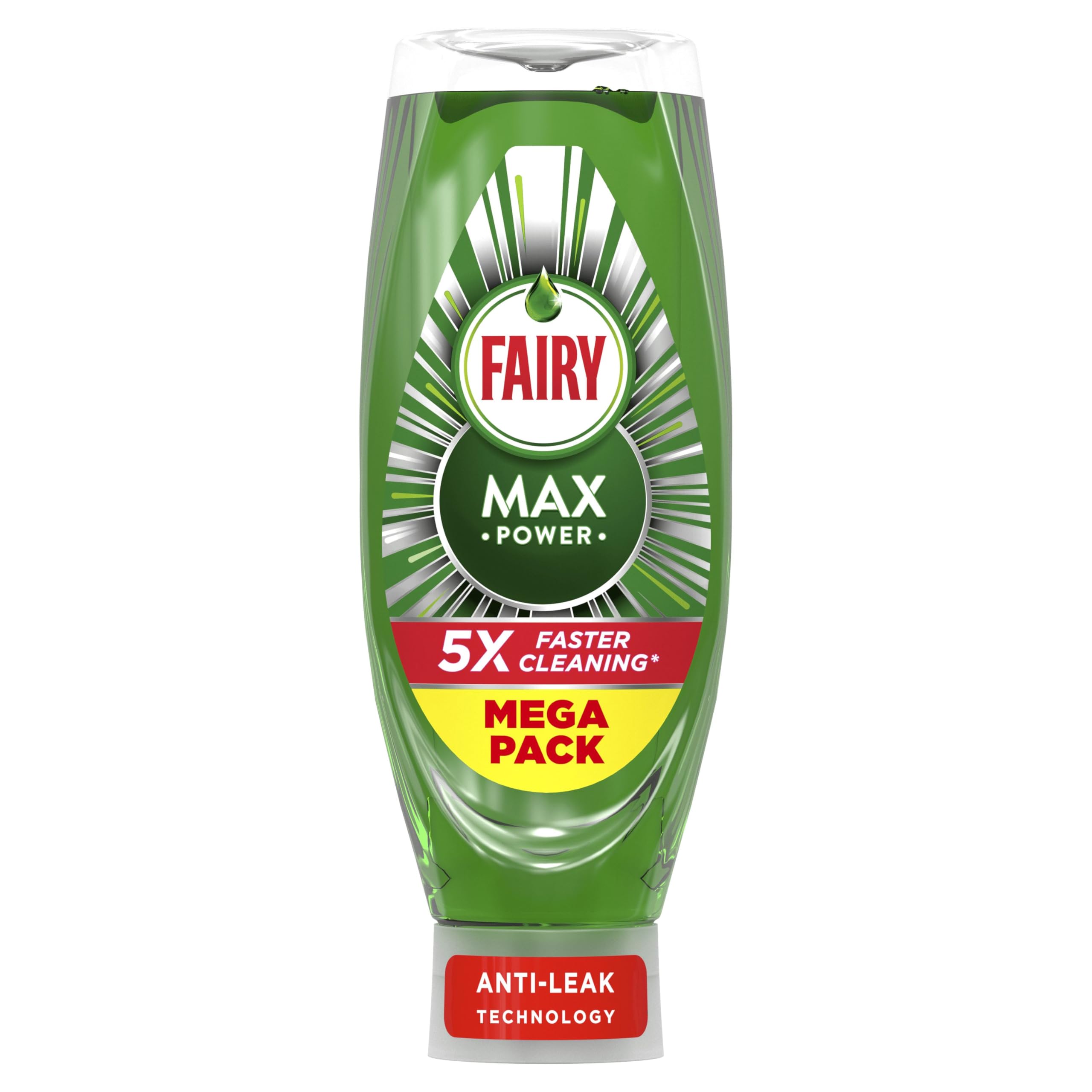 Fairy Max Power Washing Up Liquid 730ML - Easy and Effortless Cleaning for Greasy Pots and Pans 8