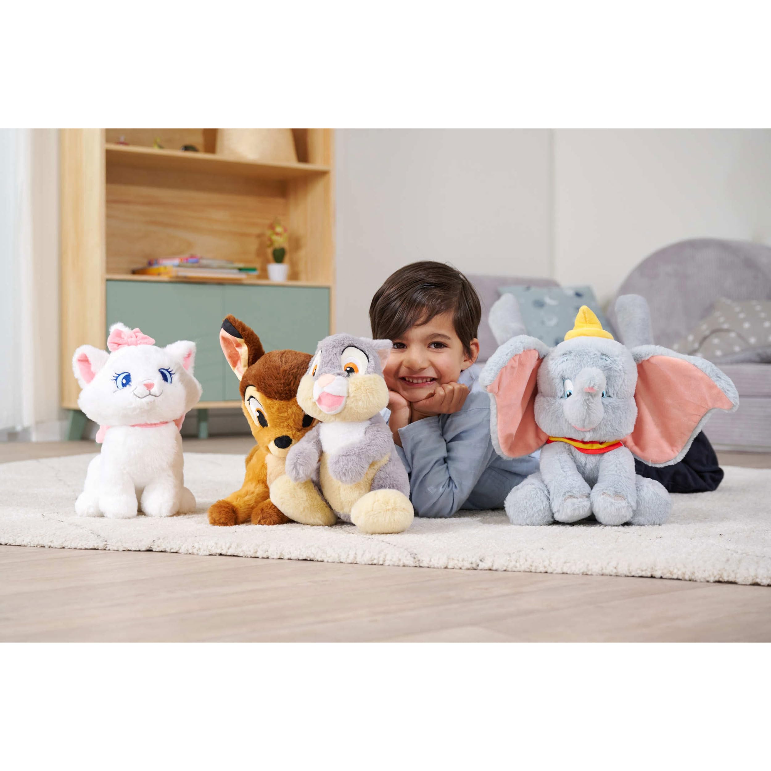 Simba Disney Dumbo 25cm Plush Toy - Soft Stuffed Animal for Kids 9
