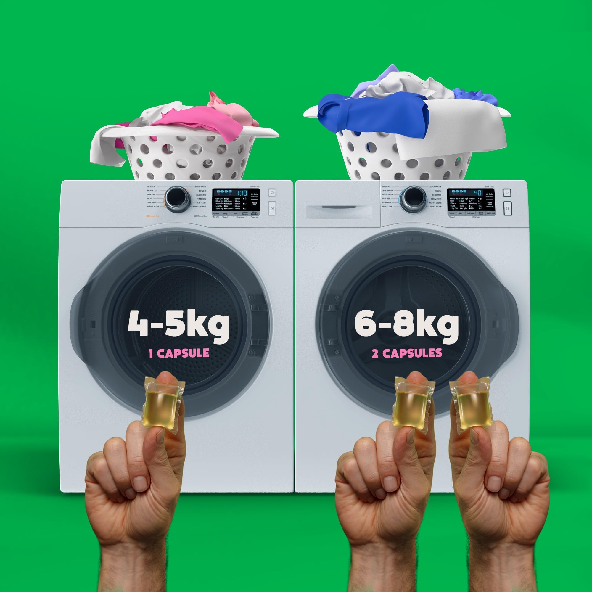 Ecover Non-Bio Washing Capsules - Laundry Detergent Tablets for Sensitive Skin 4