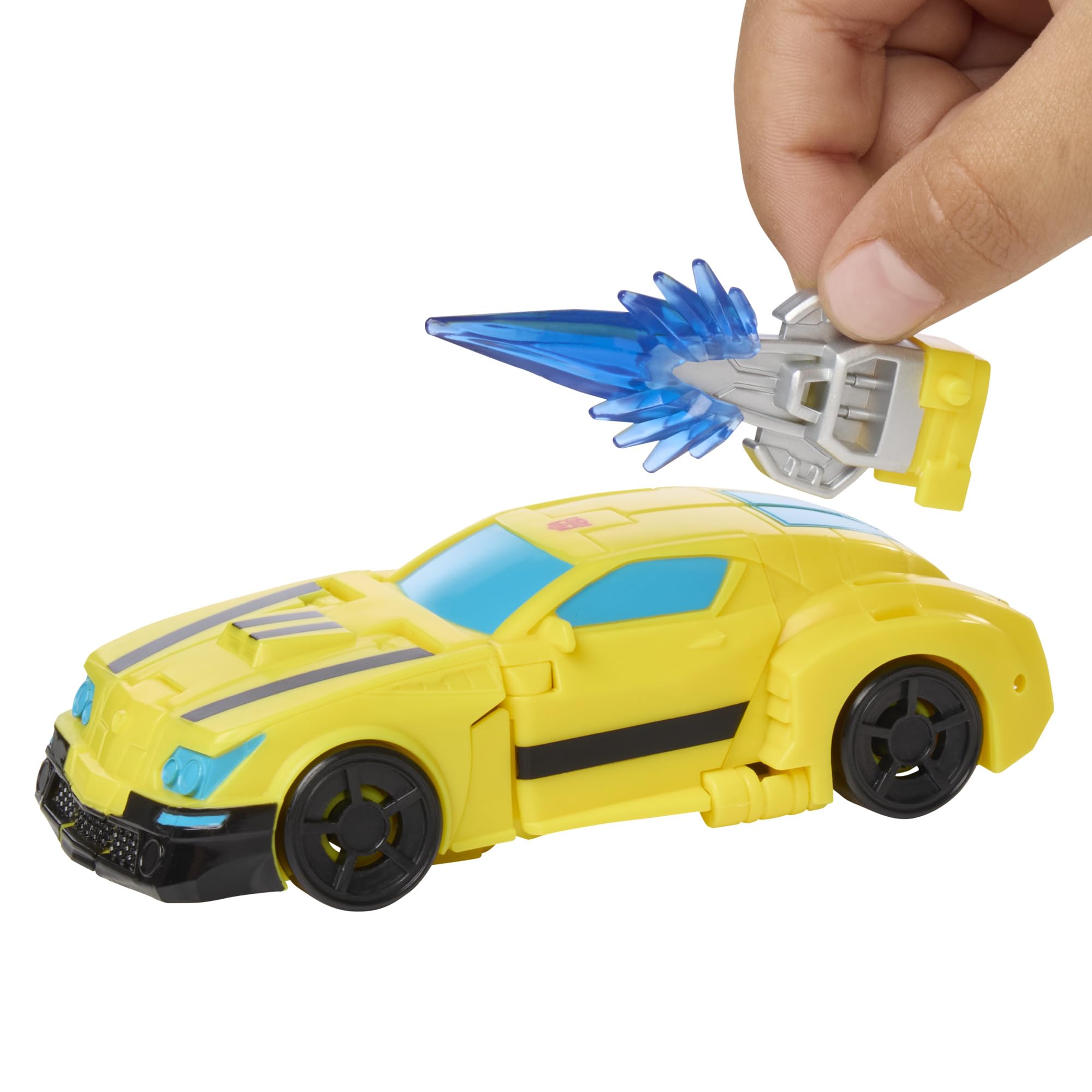 Transformers Bumblebee Action Figure - 2-in-1 Robot to Car Conversion | 18 Steps | 5 Inches 4