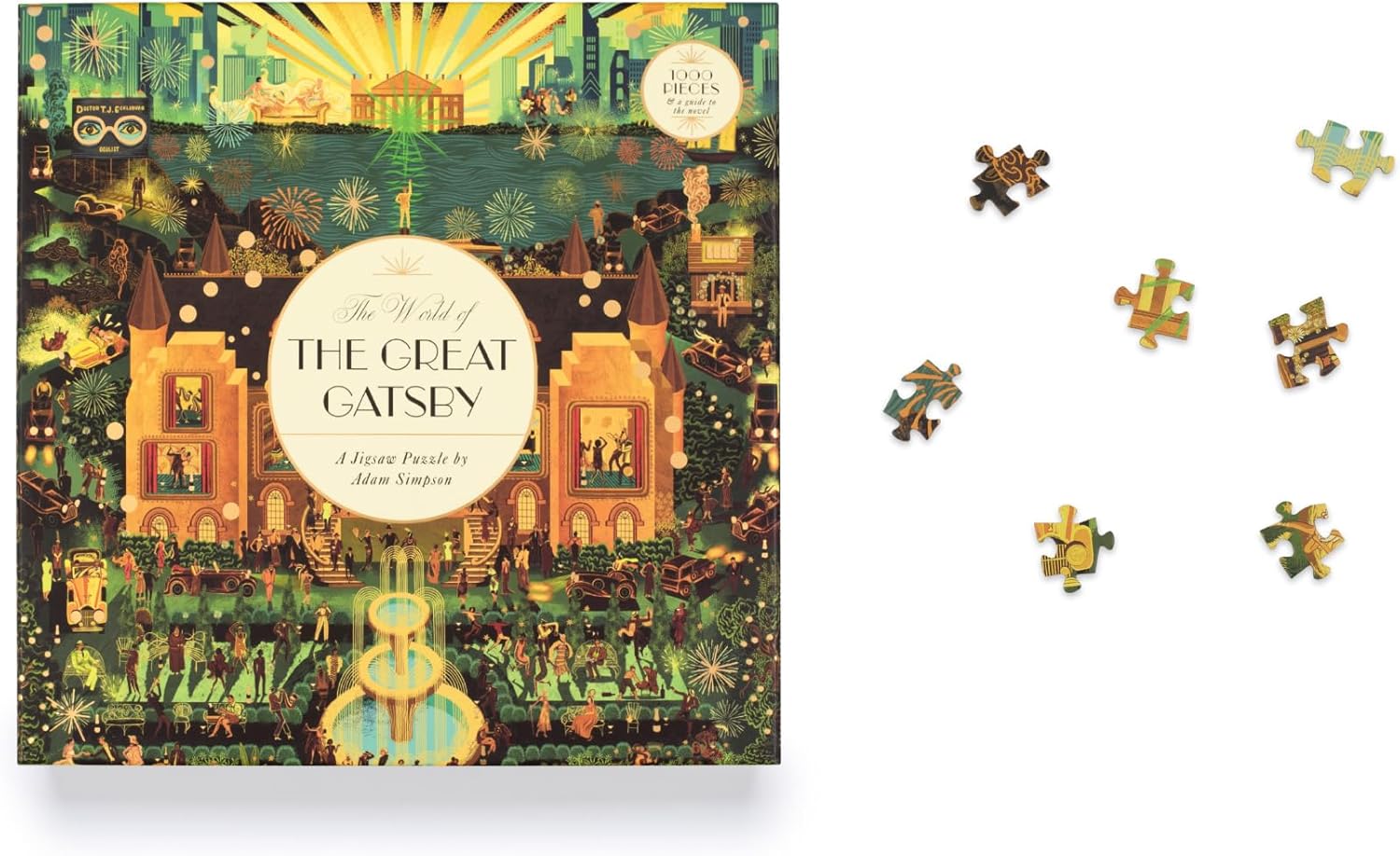 The World of the Great Gatsby Puzzle - 1000 Piece Jigsaw 3