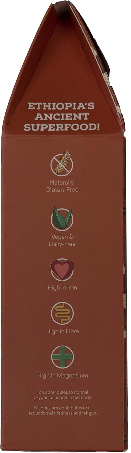 Lovegrass Habesha White Teff Grain - 500g - Gluten Free - Vegan & Dairy Free