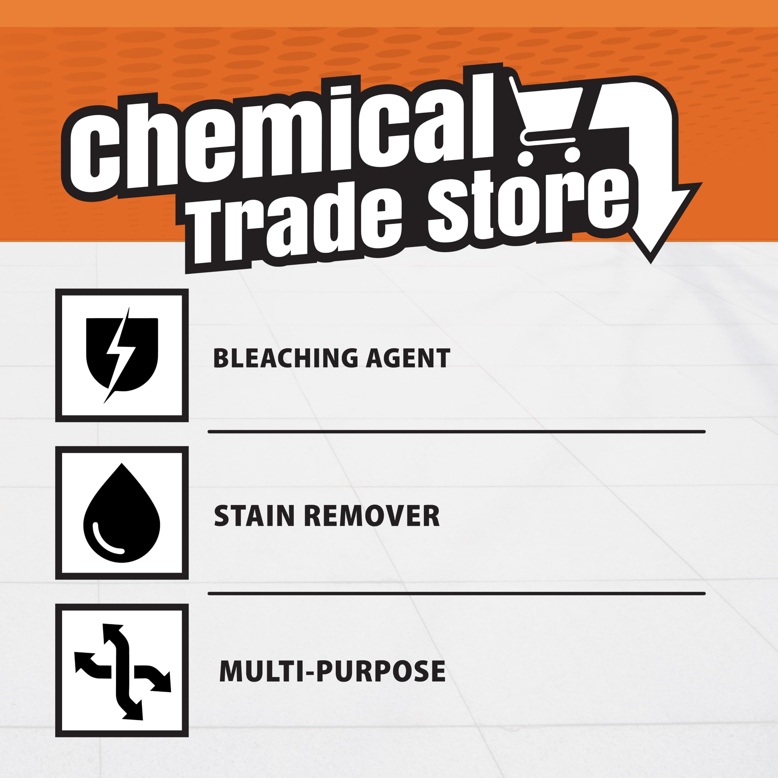 Chemical Trade Store Hydrogen Peroxide Solution 6% - Multi-Purpose Cleaner | 1L Liquid