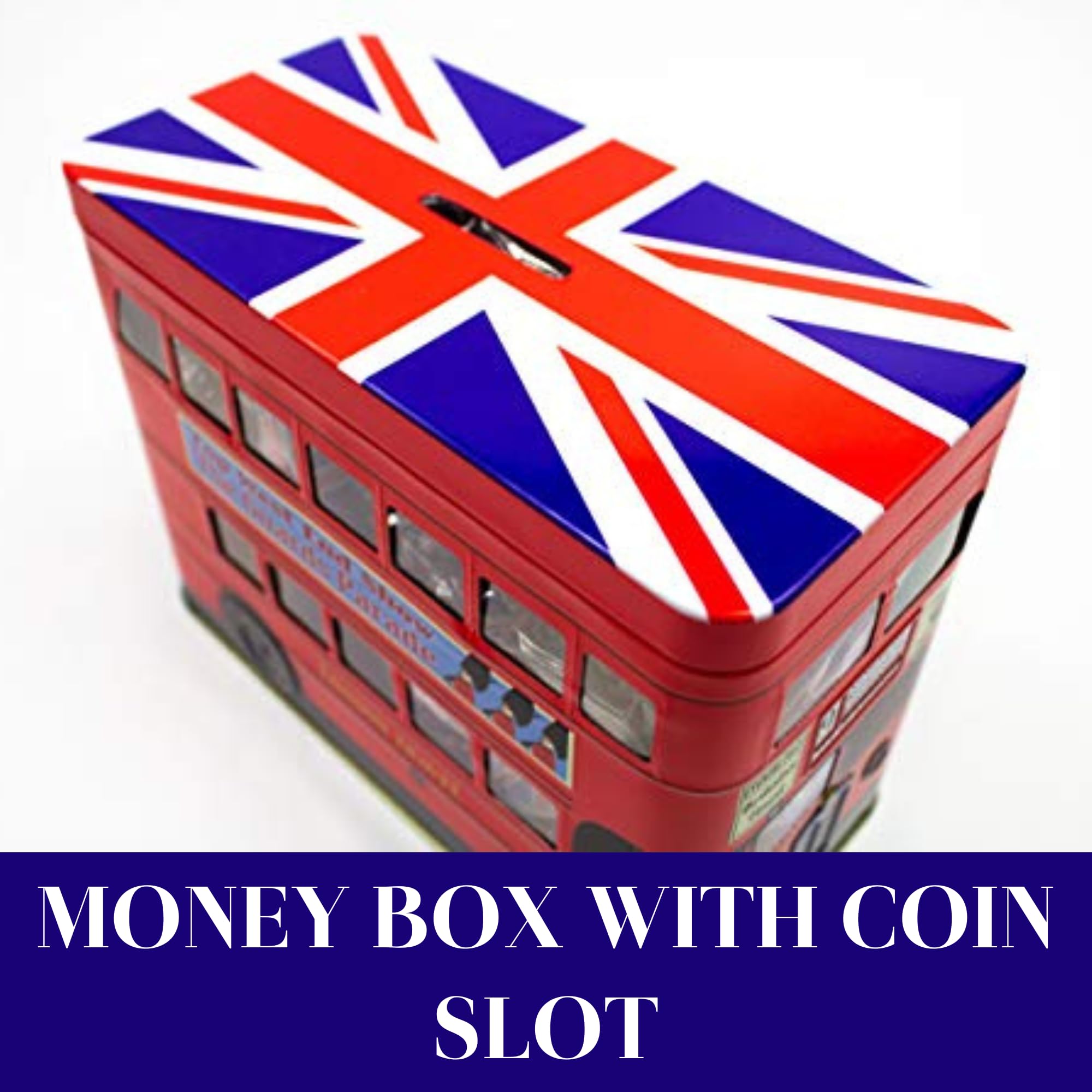 CRAFTin London Bus Souvenir Tin with 200g Vanilla Fudge | Vegetarian | Collectible Gift 3