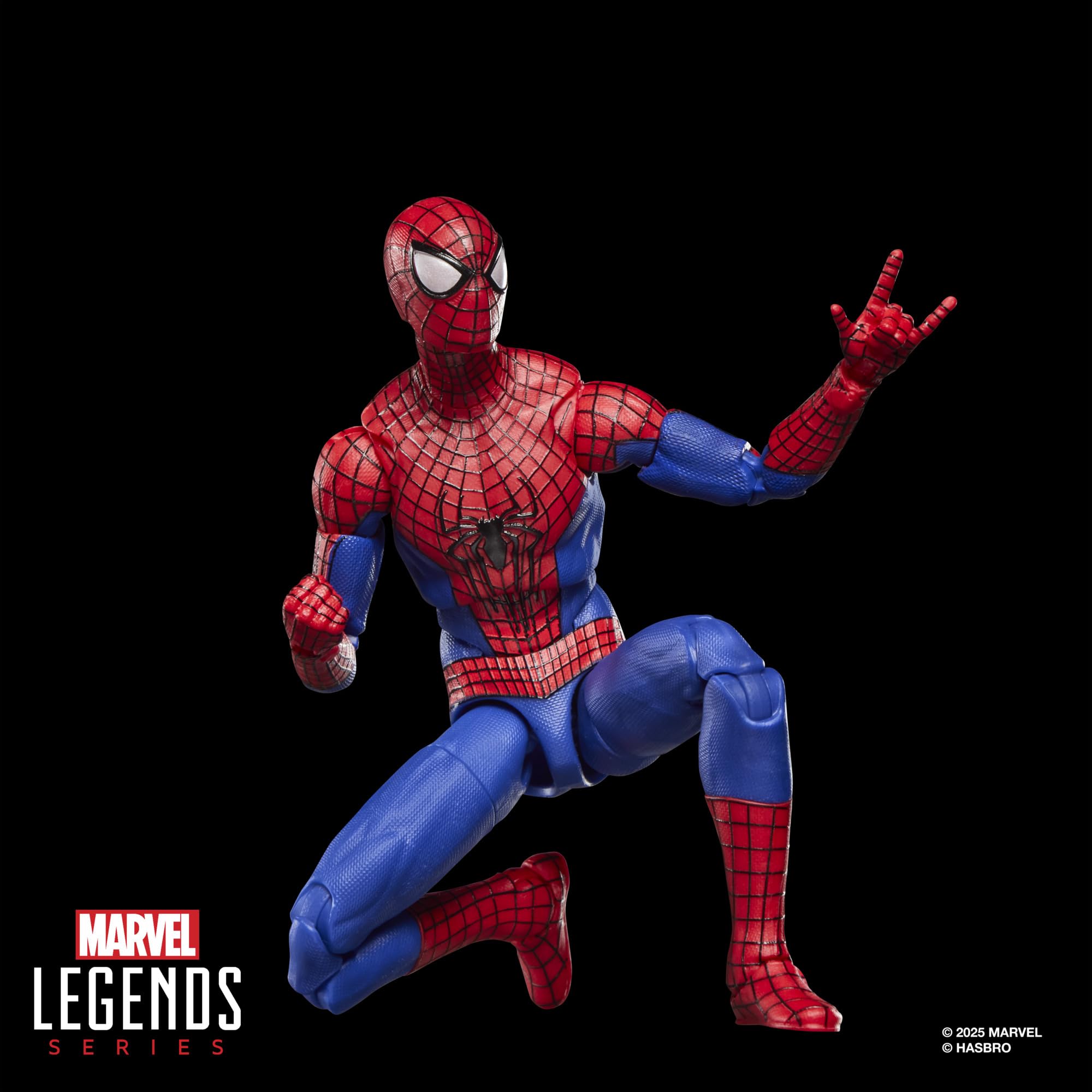 Marvel Legends Series The Amazing Spider-Man Action Figure | 6-Inch Scale | 20+ Points of Articulation 5
