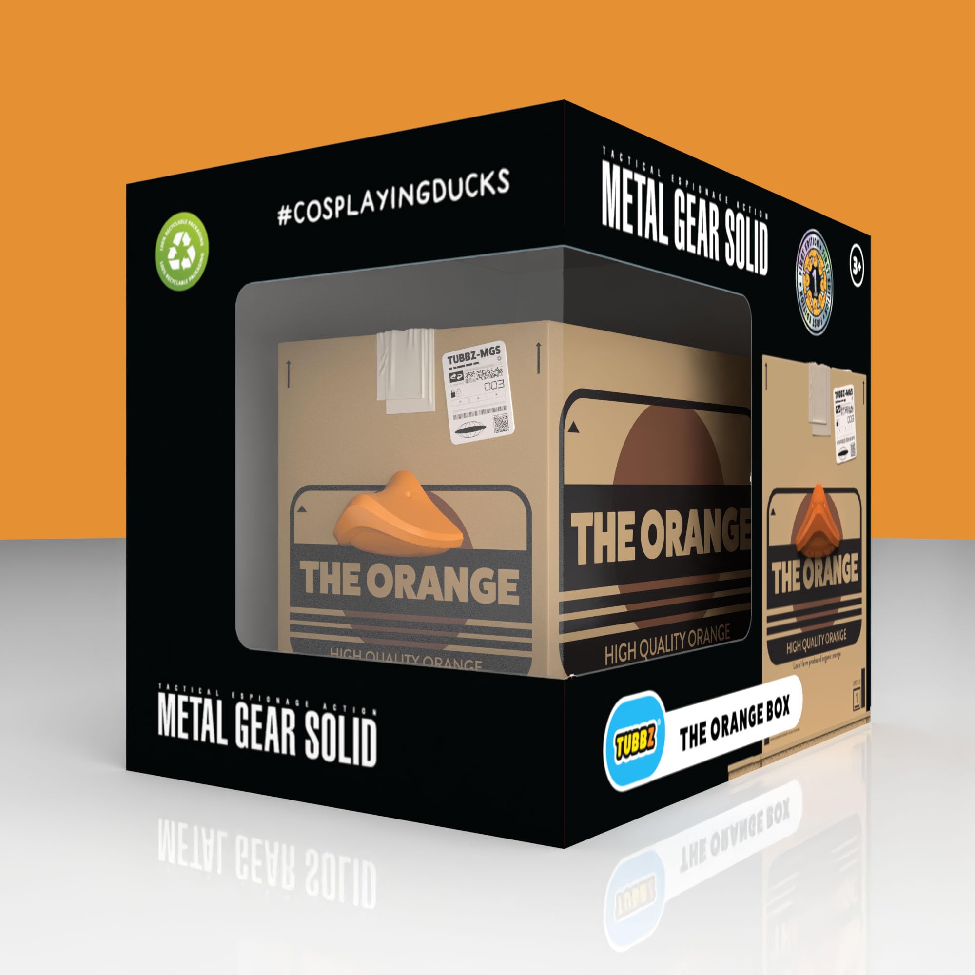 TUBBZ Boxed Edition: Metal Gear Solid - The Orange Box Cosplaying Rubber Duck 8