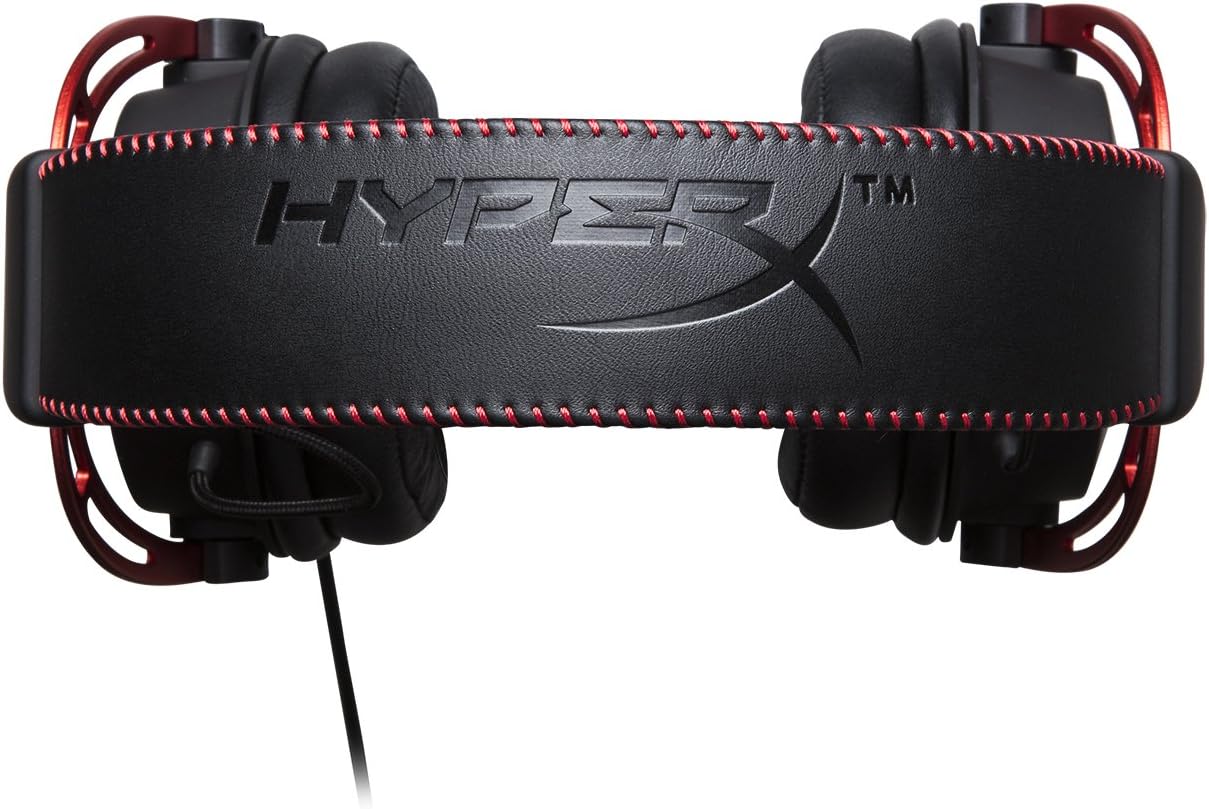 HyperX Cloud Alpha Gaming Headset with Dual Chamber Drivers, Detachable Noise-Cancellation Mic, Compatible with PS5, Xbox Series X|S, PC 9