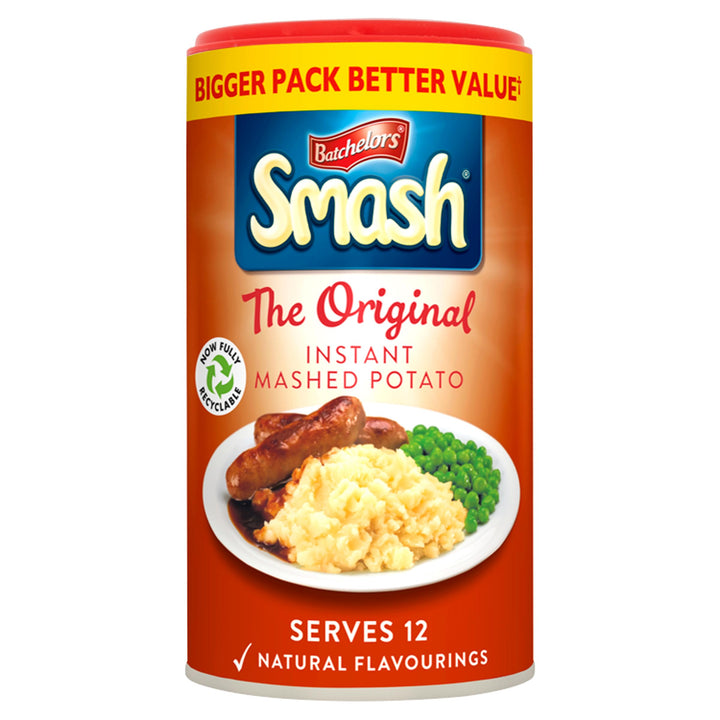 Batchelors - Original Instant Mashed Potato Made From Real Potato, 360 g Tub