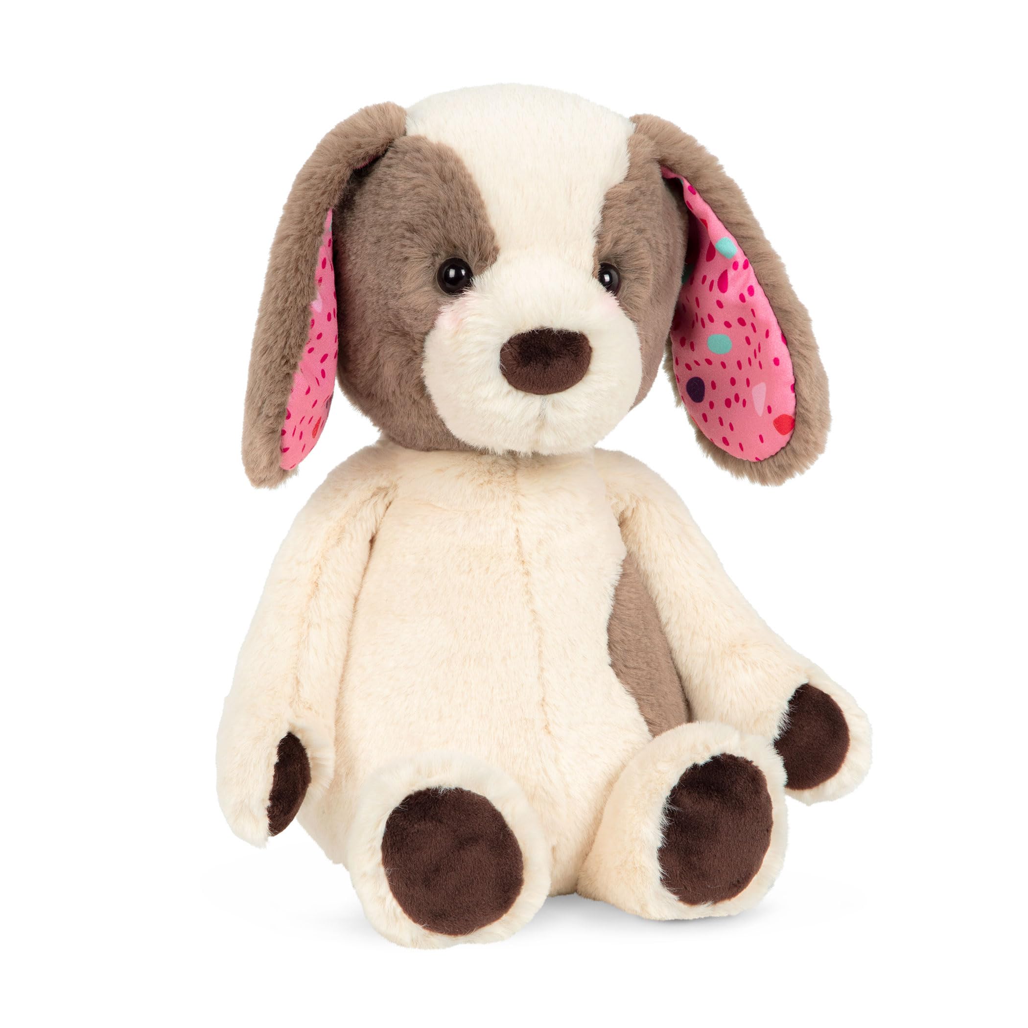 B. toys Cupcake Pup Stuffed Animal Dog - Super Soft Plush Puppy Toy - 12 Inches