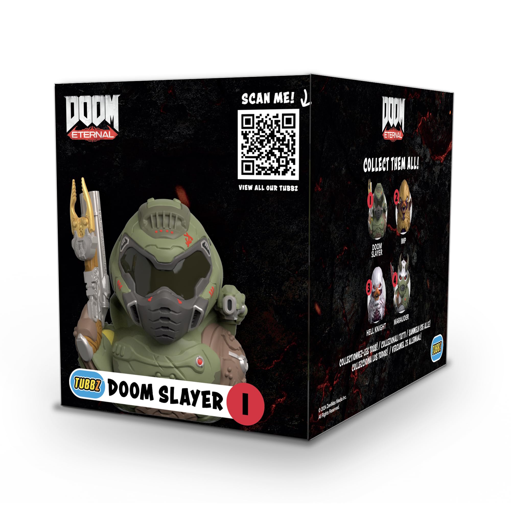 DOOM Slayer - TUBBZ Boxed Edition Collectible Vinyl Rubber Duck Figure 6