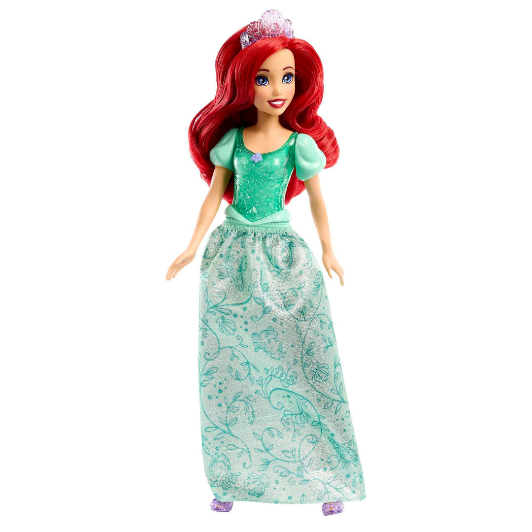 Mattel Disney Princess Ariel Posable Fashion Doll with Sparkling Outfit & Accessories, HLW10