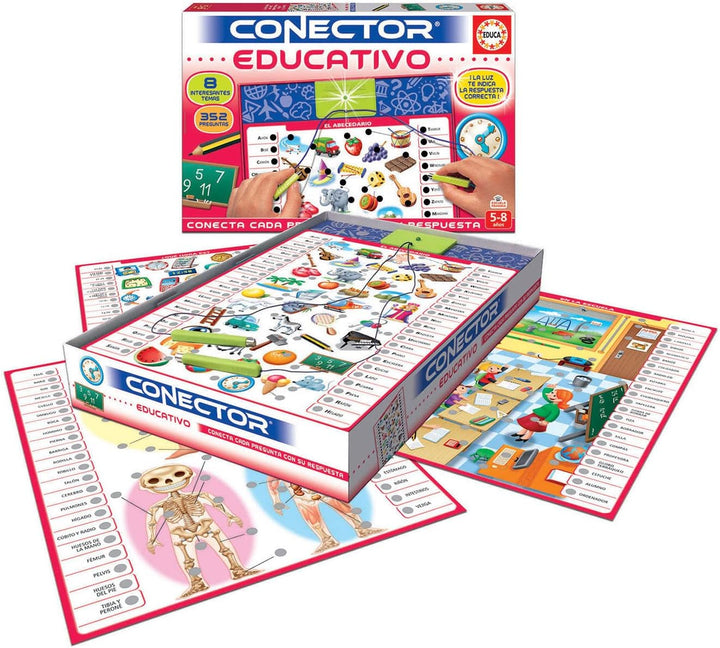 Connector Educational Game - Educa Borrás (Multicoloured, 2000-Piece Set)