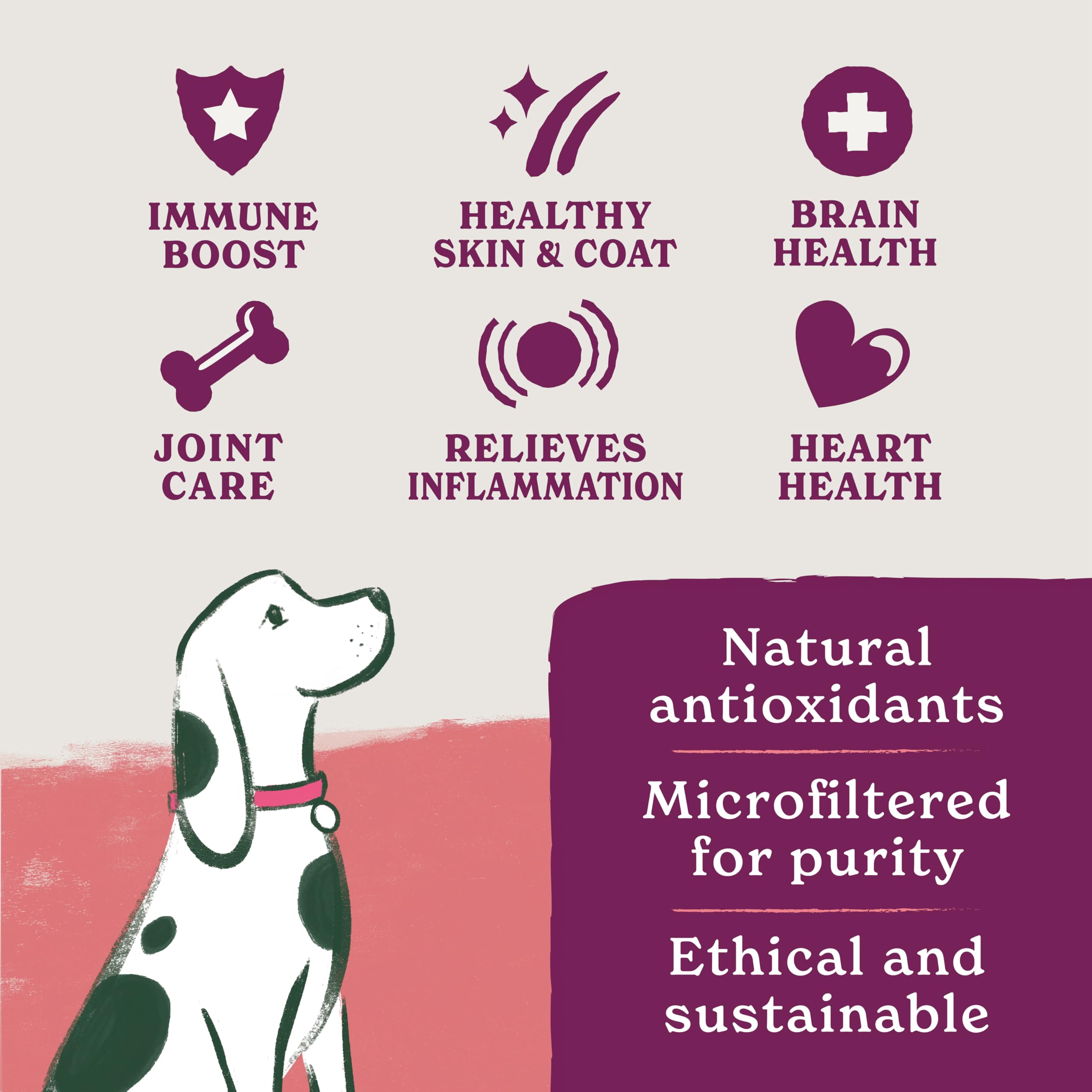 Forthglade Scottish Salmon Oil for Dogs - 100% Natural Omega 3, 6, 9 | 500ml Bottle 3