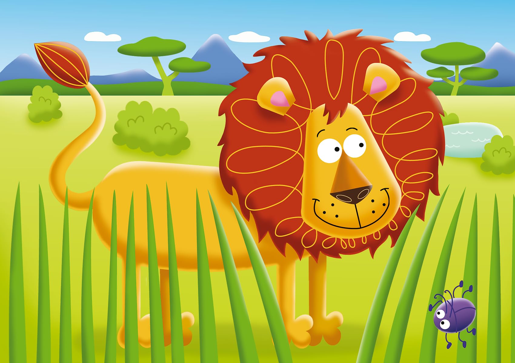 Ravensburger On Safari My First Jigsaw Puzzles - 2, 3, 4, and 5 Piece Set for Toddlers 18 Months+ 5