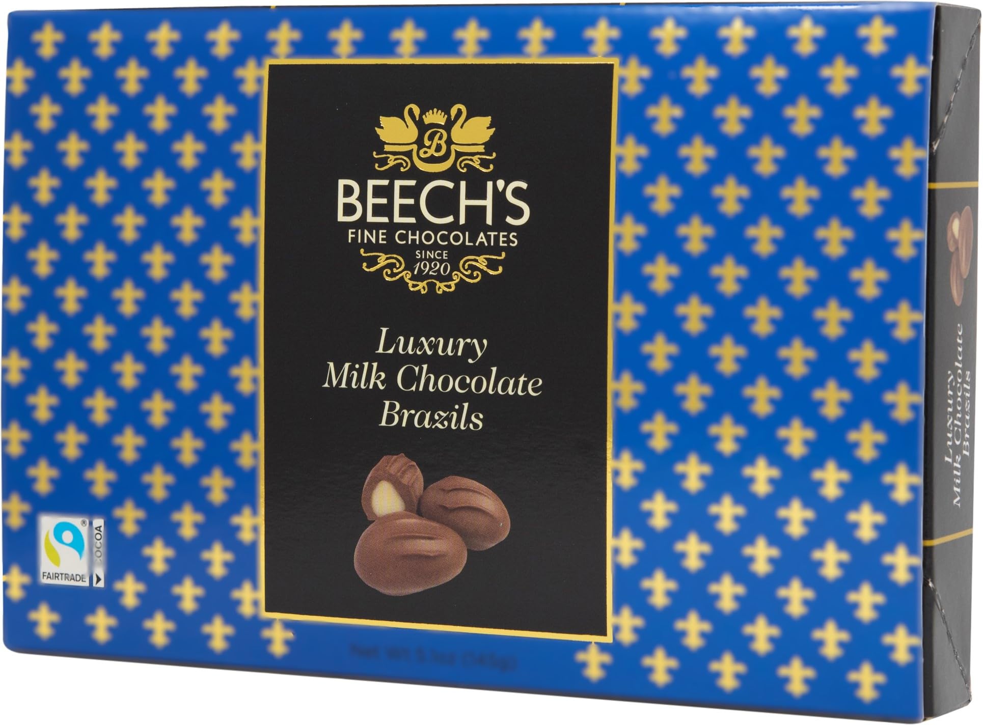 BEECH'S Luxury Milk Chocolate Brazils - Handmade Artisan Quality | 145g Pack
