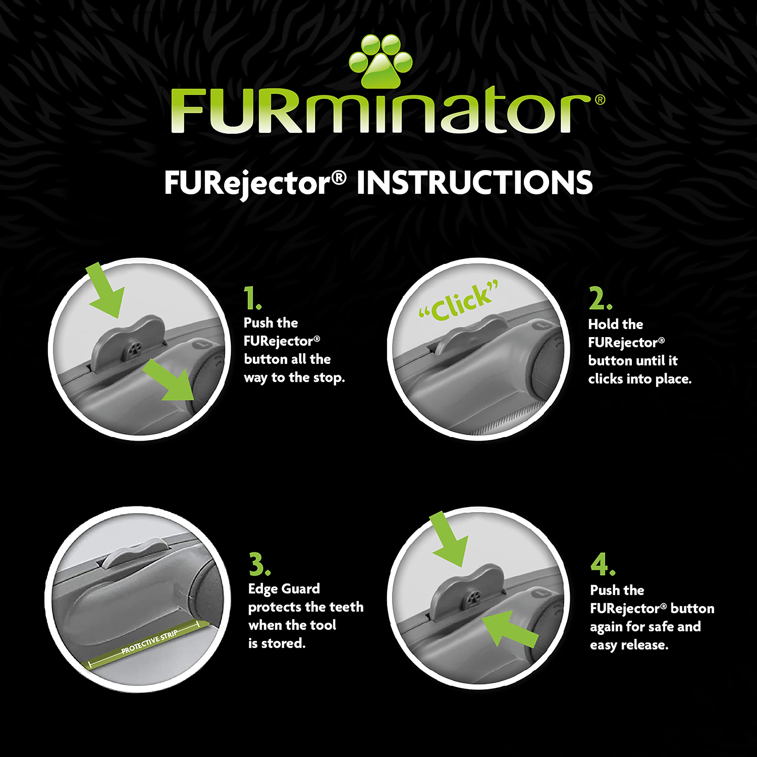 FURminator Undercoat deShedding Tool for Small Long Hair Dogs 4.5-9 kg 6