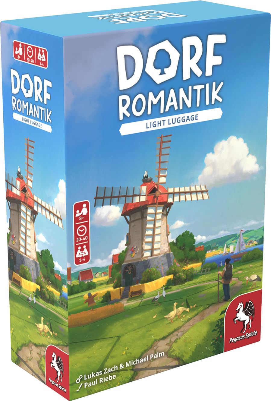 Pegasus Spiele Village Romance - Light Luggage | Cardboard | 490g | 55x130x185mm