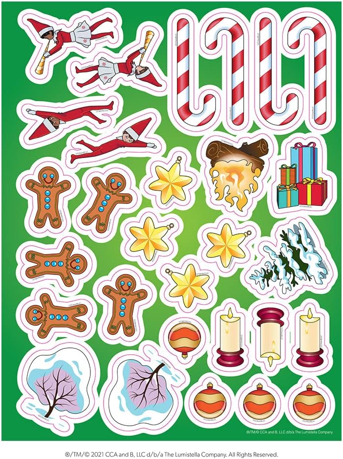 The Elf on the Shelf Santa's North Pole Friends - Activity Book with Over 100 Pages & Stickers 7