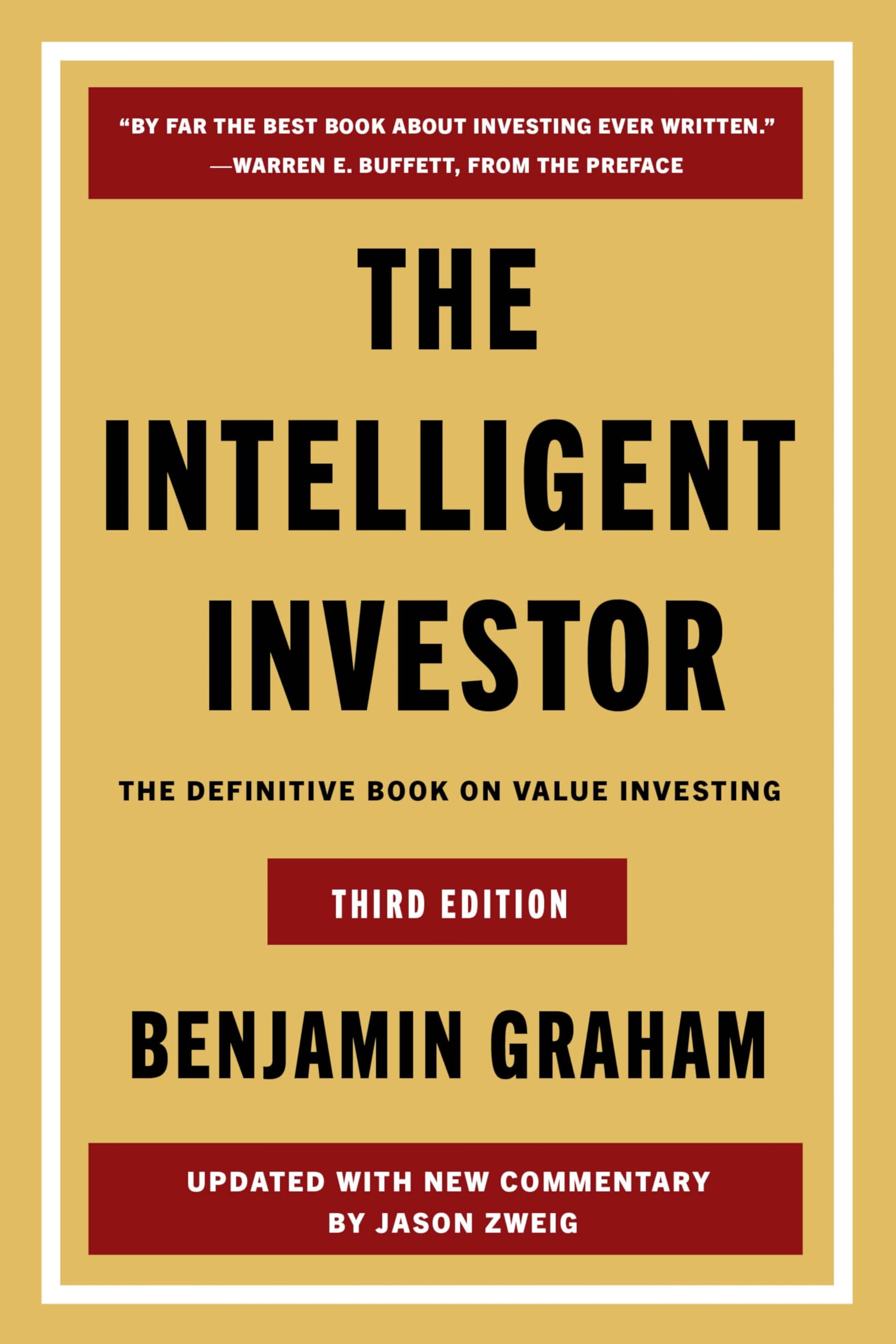 Benjamin Graham The Intelligent Investor Third Edition - Value Investing Guide | Paperback | International Edition 1