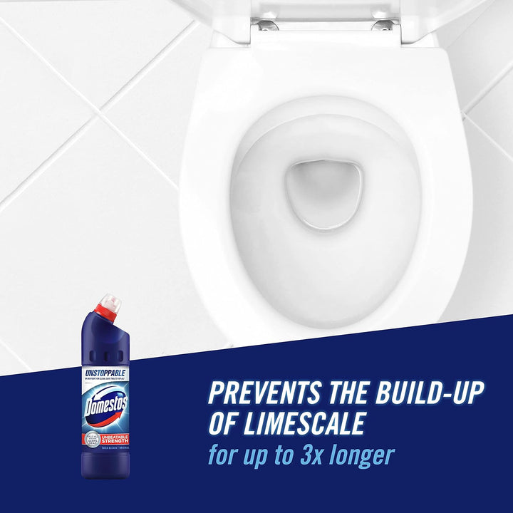 Domestos Original Thick Bleach 750ml - Toilet & Multi-Surface Cleaner