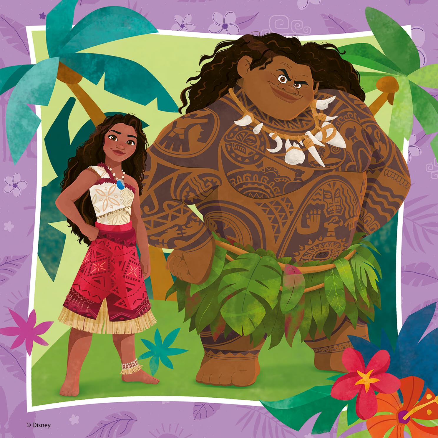Ravensburger Disney Moana 2 Jigsaw Puzzle - 3 x 49 Piece Kids Puzzle for Ages 5+ 2