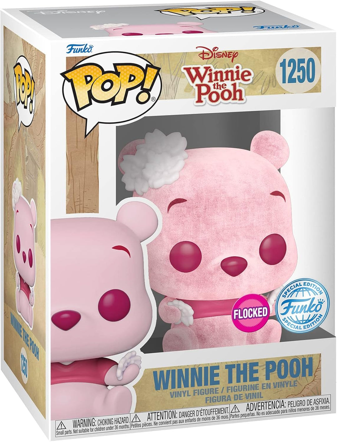 Funko Pop! Disney - Winnie the Pooh Cherry Blossom Flocked Vinyl Figure (66612)