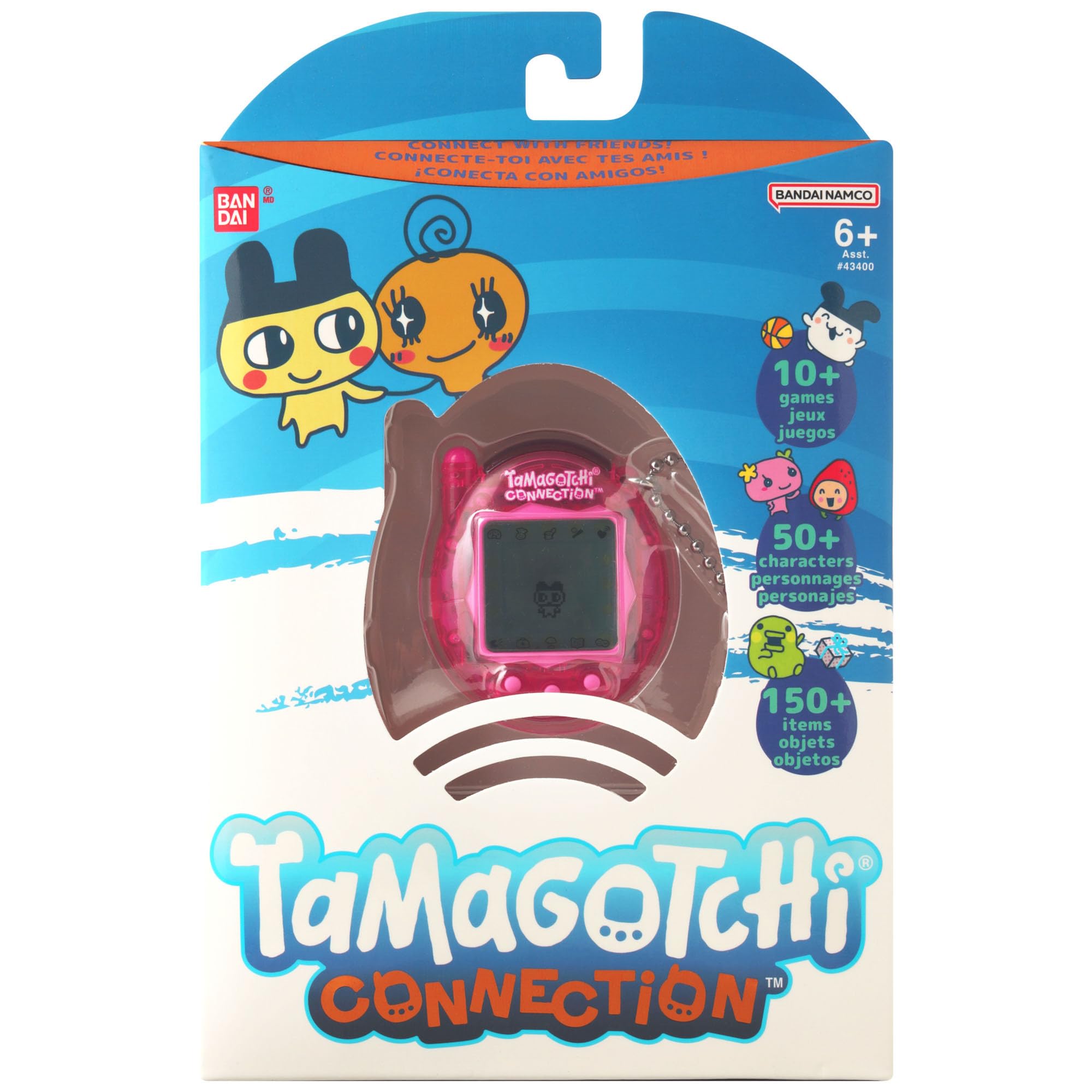TAMAGOTCHI Connection Virtual Pet - Infra-Red Connection, 50 Characters, 6 Mini Games, Ages 8+ 4