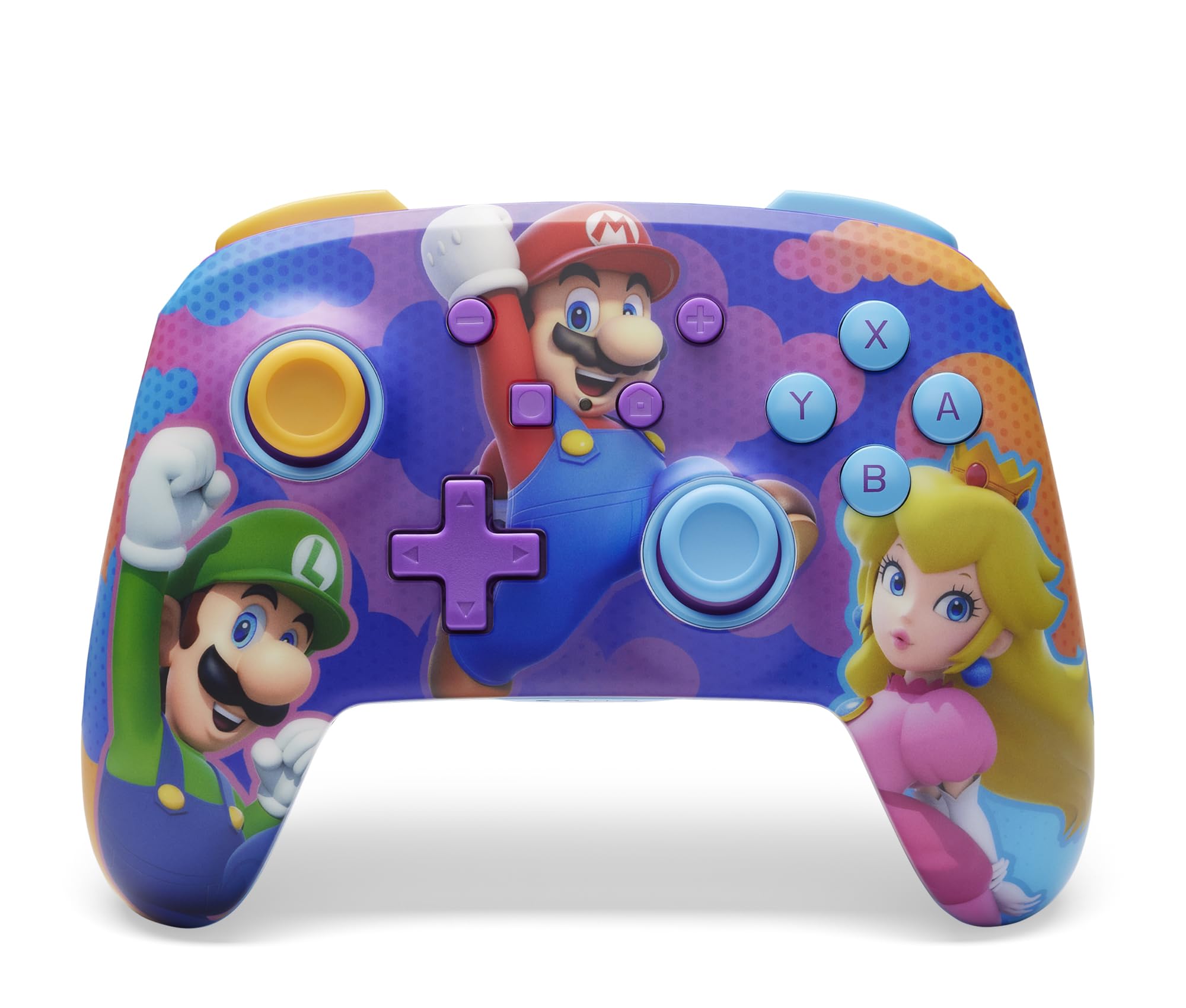 PowerA Enhanced Wireless Controller for Nintendo Switch - Color Splash Heroes