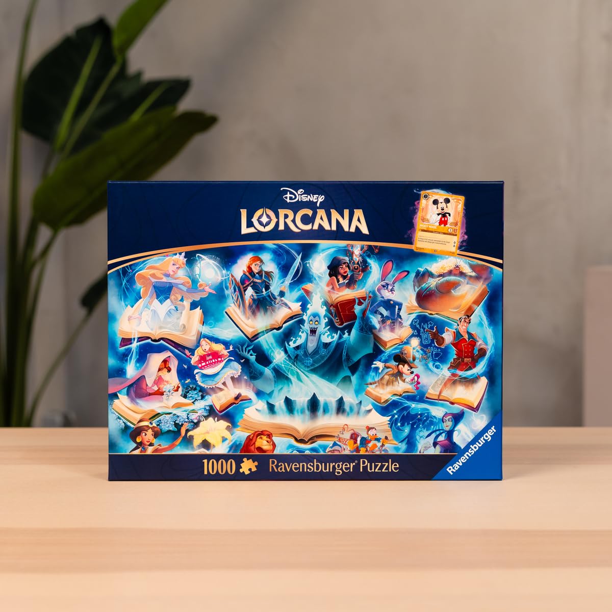 Ravensburger Disney Lorcana Glimmers of the Realm: Sapphire 1000 Piece Jigsaw Puzzle | 70x50cm | Ages 12+ 3