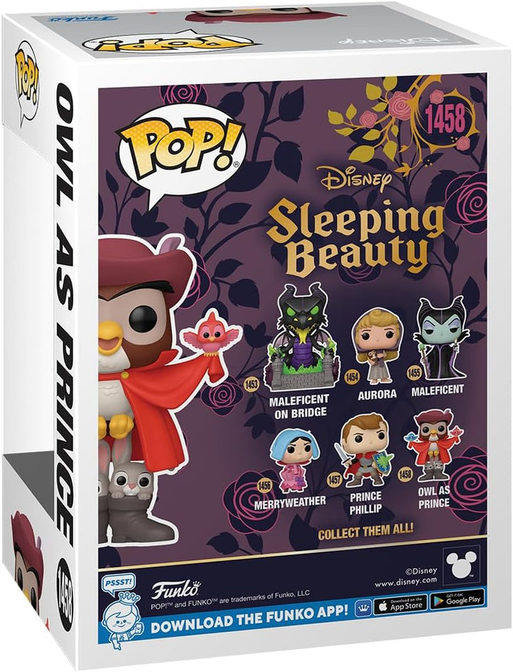 Funko Pop! Disney Sleeping Beauty - Owl as Prince Vinyl Figure (78185)