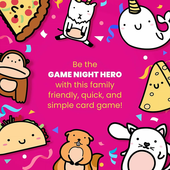 Blue Orange Taco Cat Goat Cheese Pizza Card Game