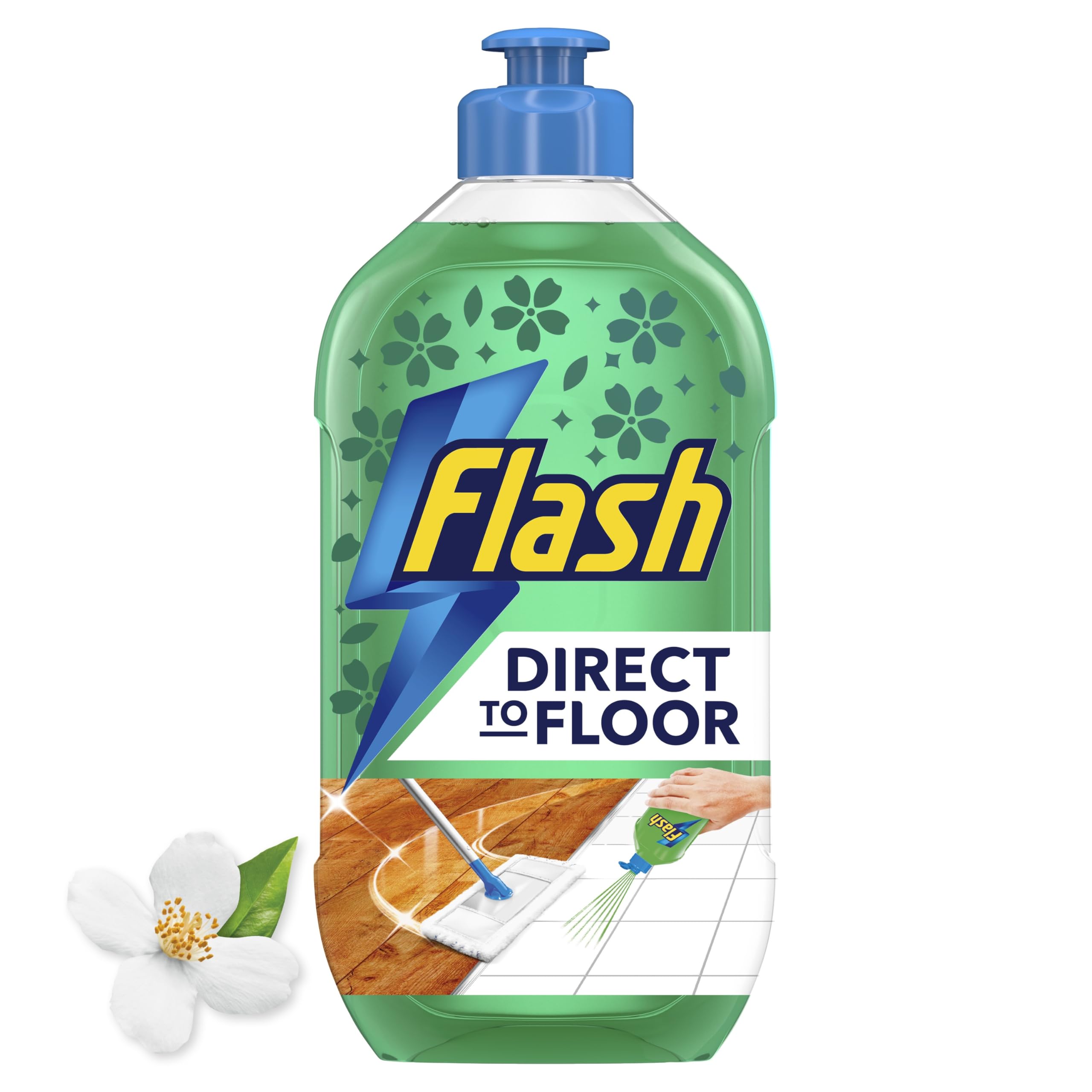 FLASH Direct to Floor All Purpose Floor Cleaner - Flower Garden Breeze Scent | 800ML 1