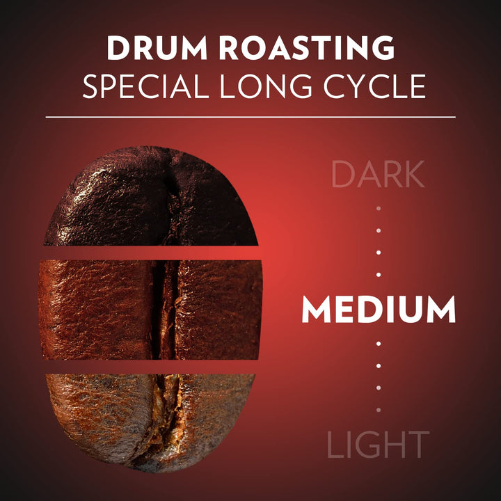Lavazza Espresso Barista Gran Crema - Drum Roasted Whole Coffee Beans, 500g