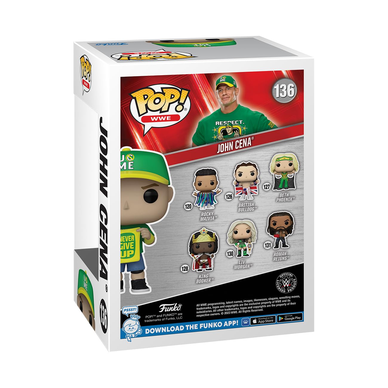 Funko Pop! WWE John Cena Collectible Vinyl Figure | 3.75 Inches | Model 72284 3