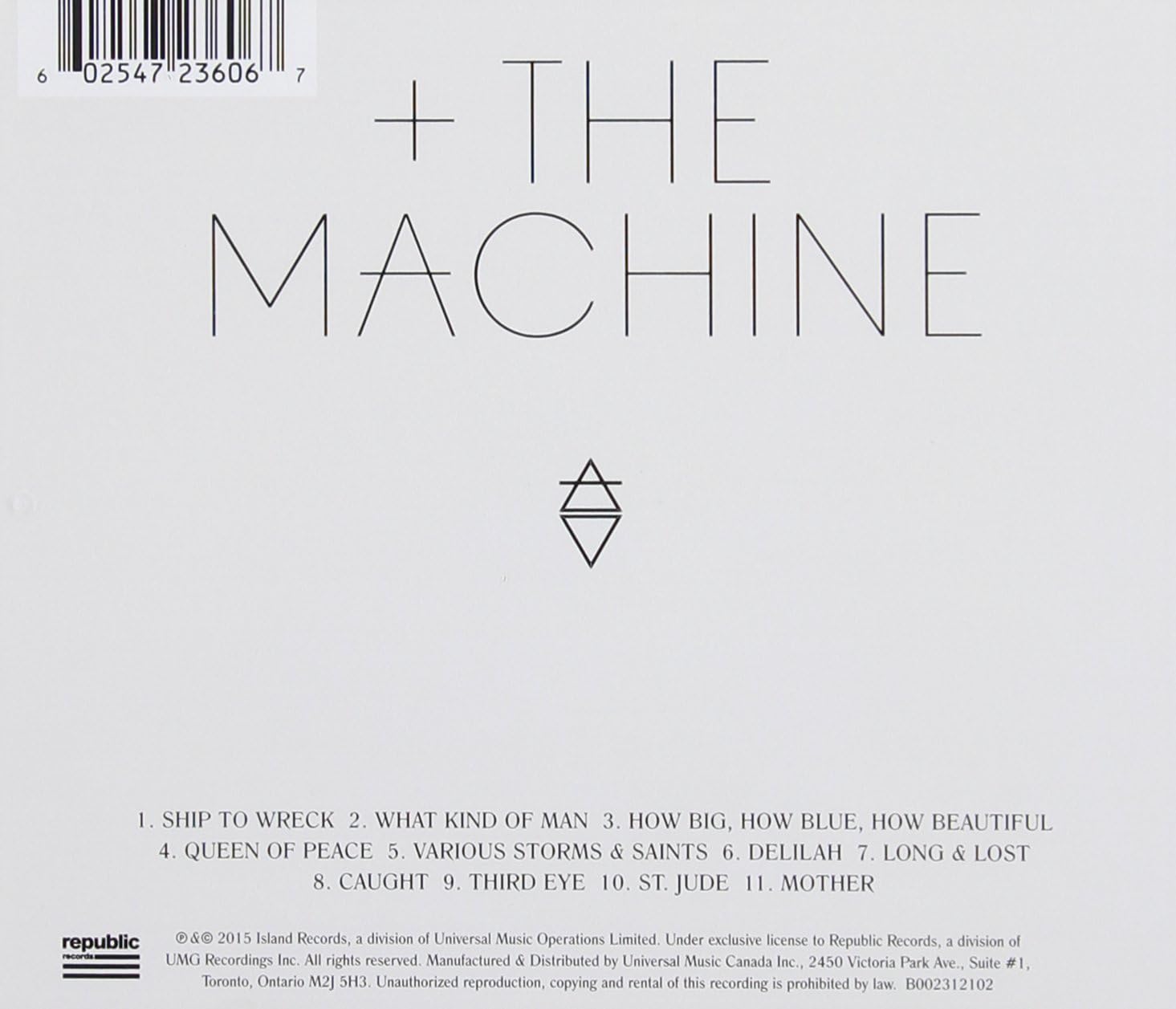 Florence + The Machine - How Big, How Blue, How Beautiful [Audio CD] 3