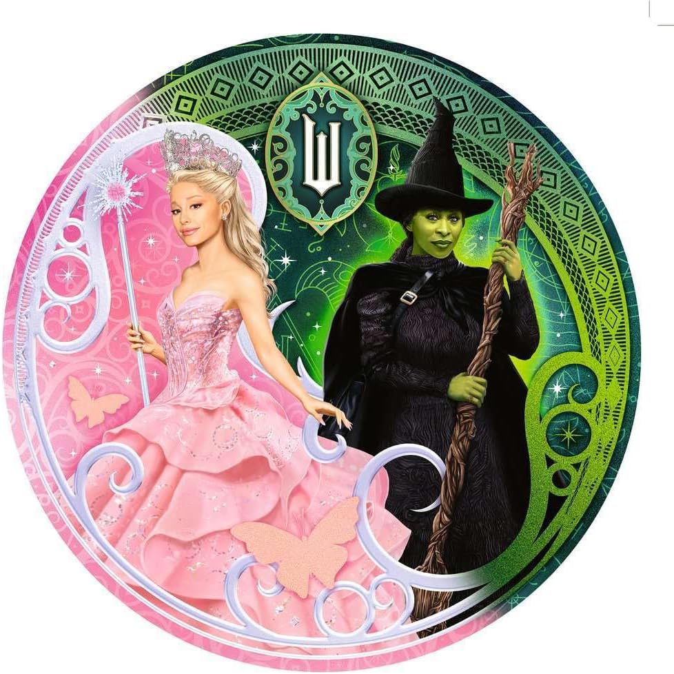 Ravensburger Wicked Act 1 500-Piece Round Jigsaw Puzzle - Adult Puzzle Inspired by Broadway Musical 2