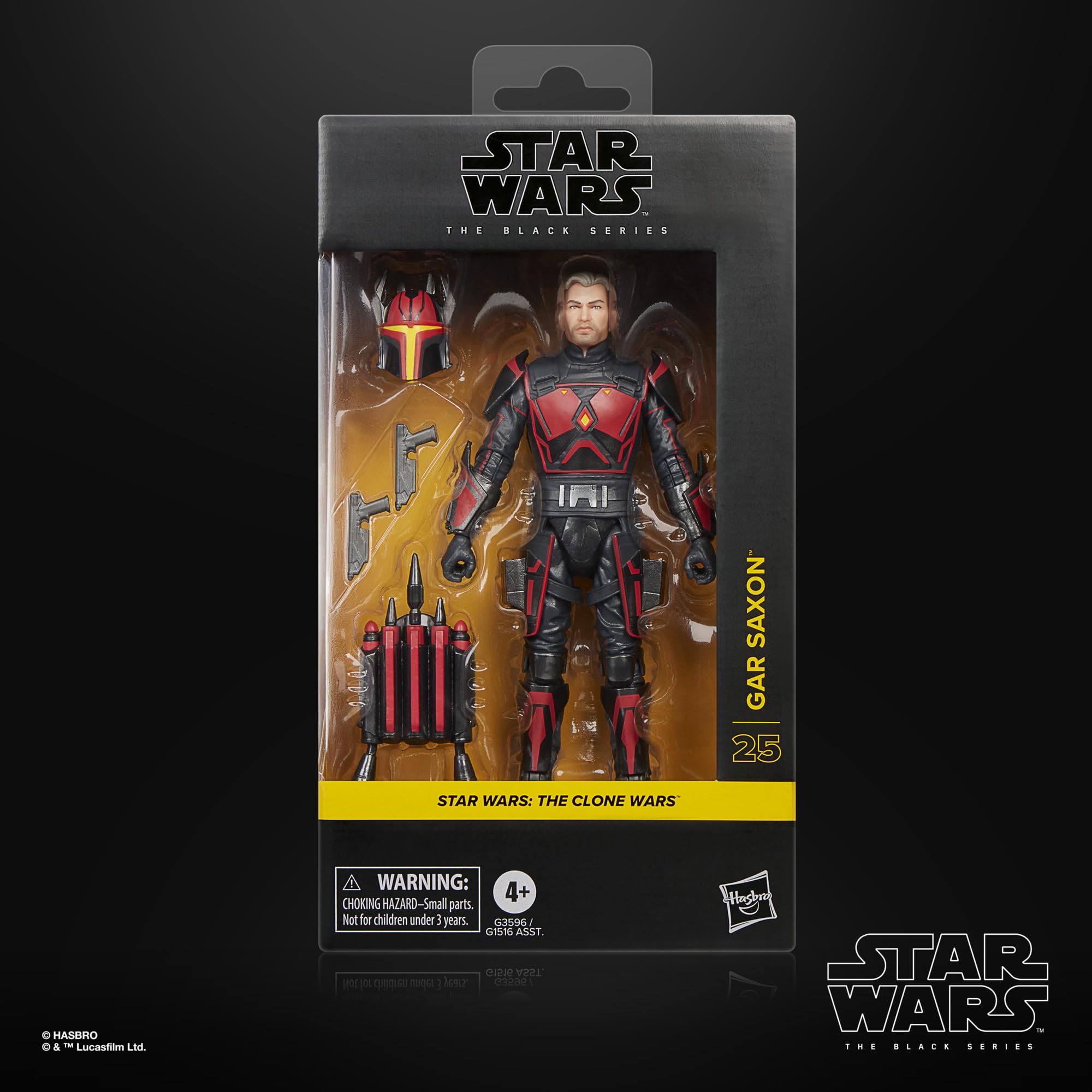 Star Wars The Black Series Gar Saxon 15 cm Action Figure | The Clone Wars | Ages 4+