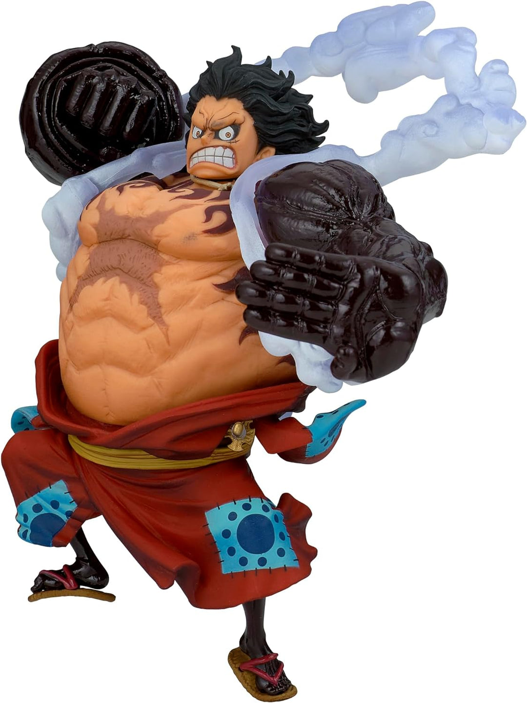 BANPRESTO King of Artist One Piece - Monkey D. Luffy Gear 4th Bounceman PVC Figure (BA-0001)