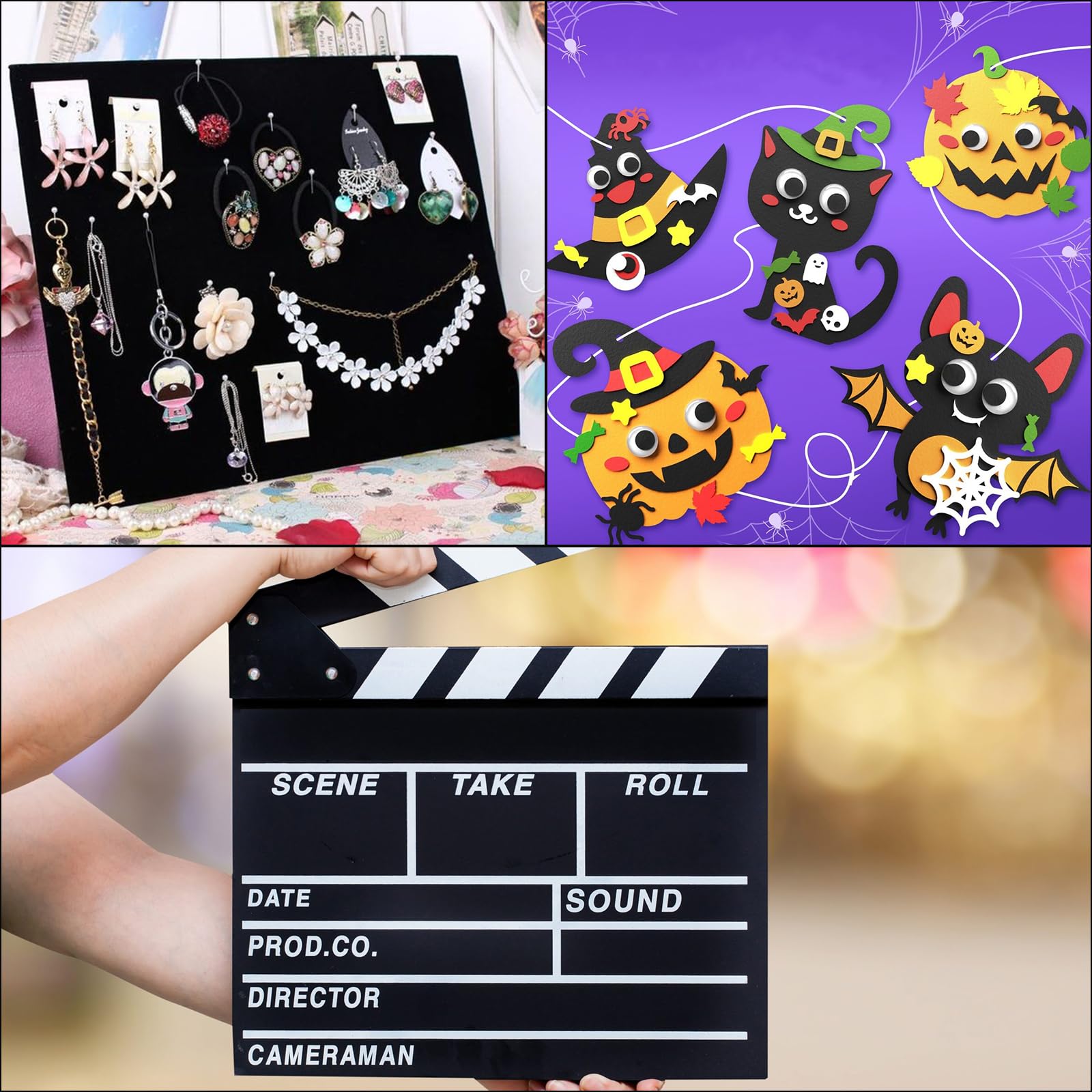 ASelected Black Foam Board - 10 Pack A3 Size, 5mm Thick Polystyrene Sheet for Crafting & Display 7